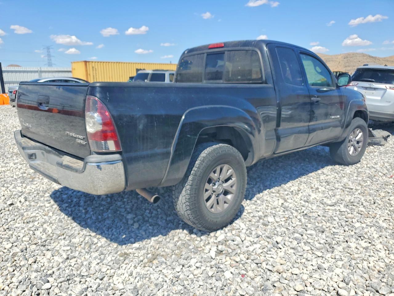 2012 Toyota Tacoma Prerunner Access Cab Black vin: 5TFTX4GN5CX012075