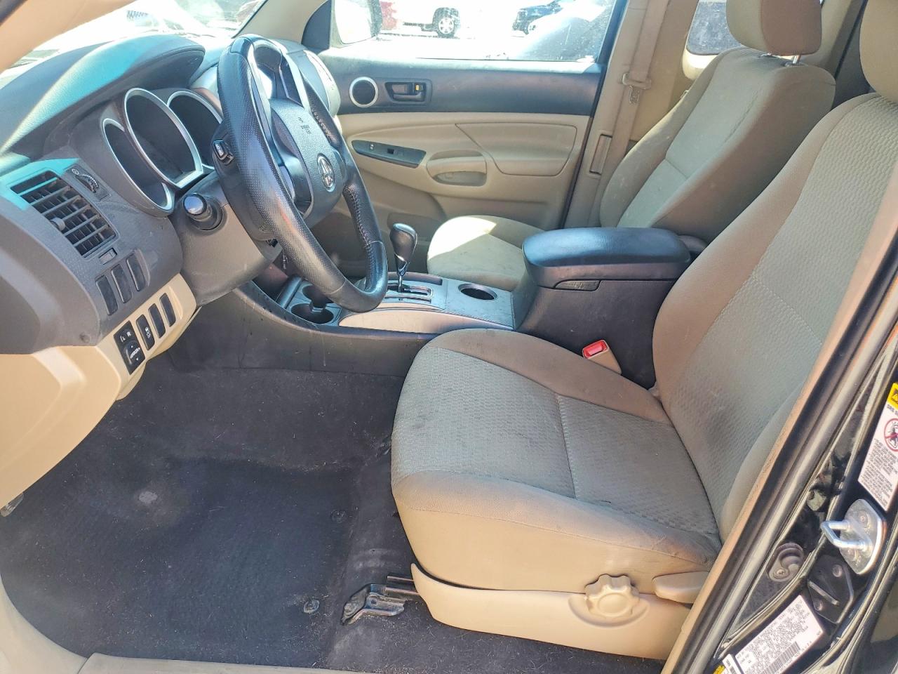2012 Toyota Tacoma Prerunner Access Cab Black vin: 5TFTX4GN5CX012075