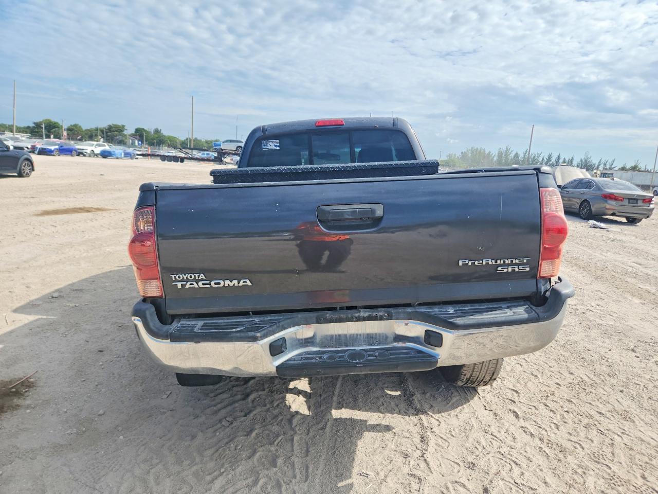 2013 Toyota Tacoma Prerunner Access Cab Charcoal vin: 5TFTX4GN5DX016032