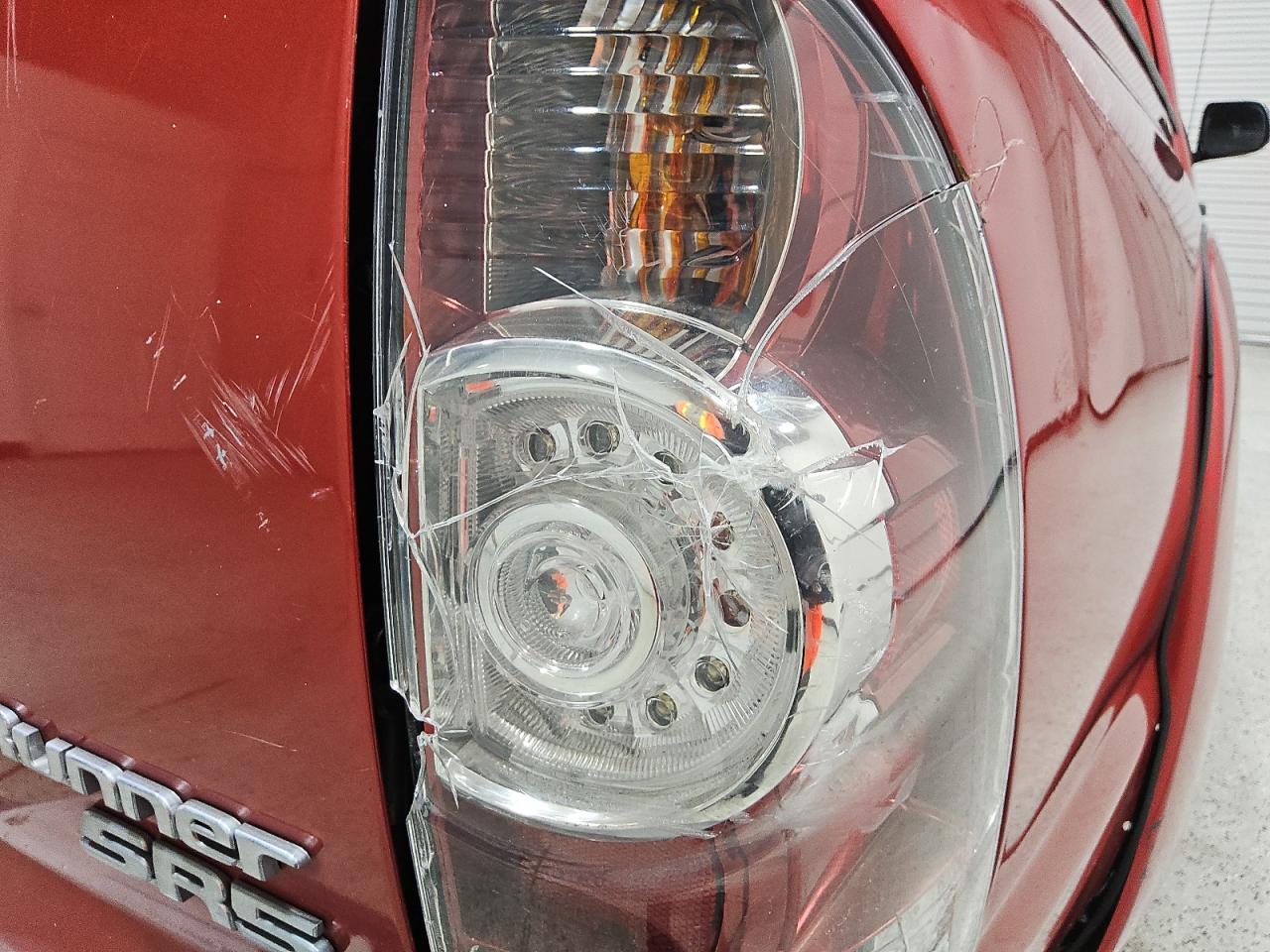 2013 Toyota Tacoma Prerunner Access Cab Red vin: 5TFTX4GN5DX021957 Damage: Right Tail Light, Broken, Replacement Required
