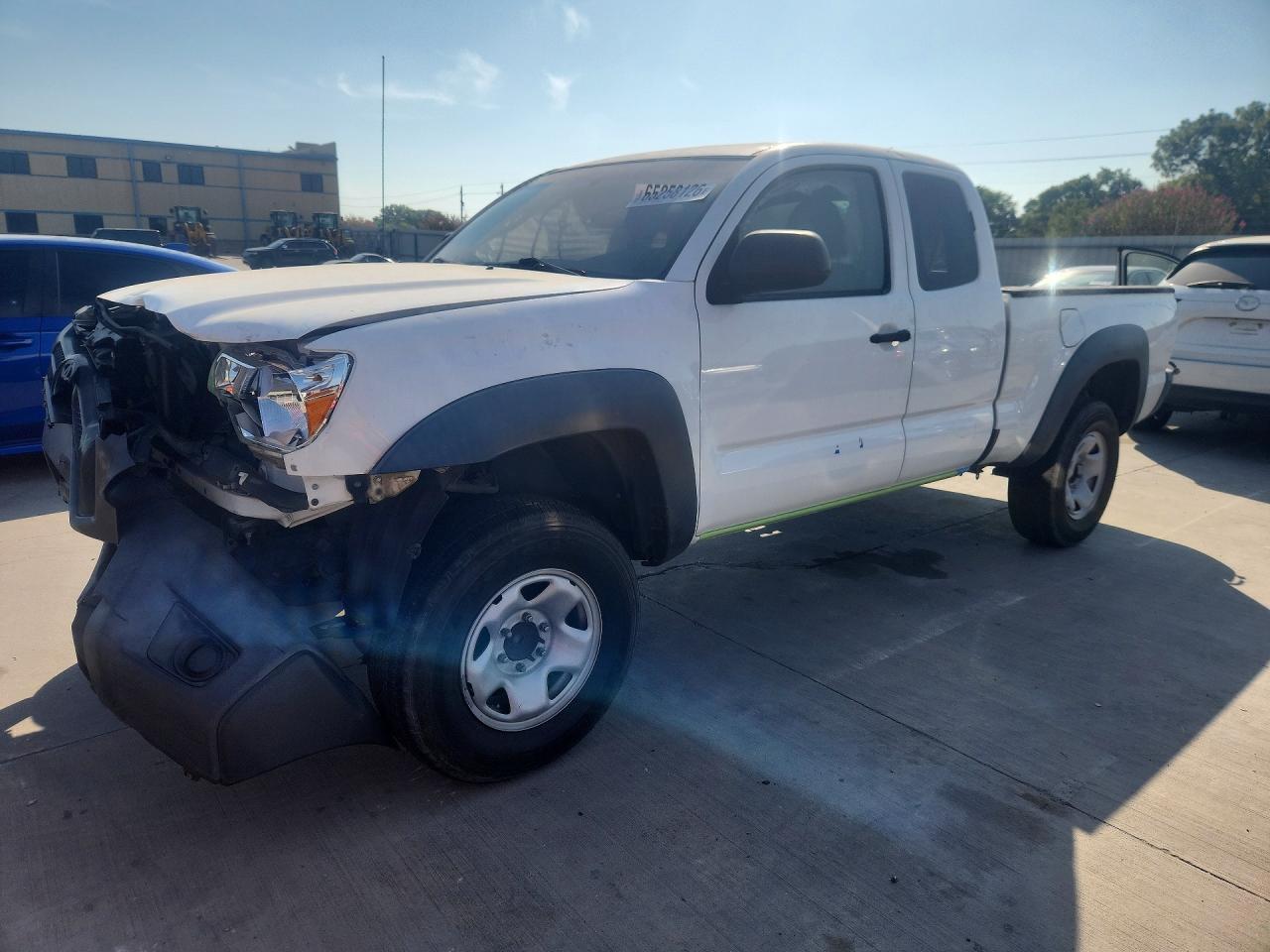 2015 Toyota Tacoma Prerunner Access Cab Белый vin: 5TFTX4GN5FX043038