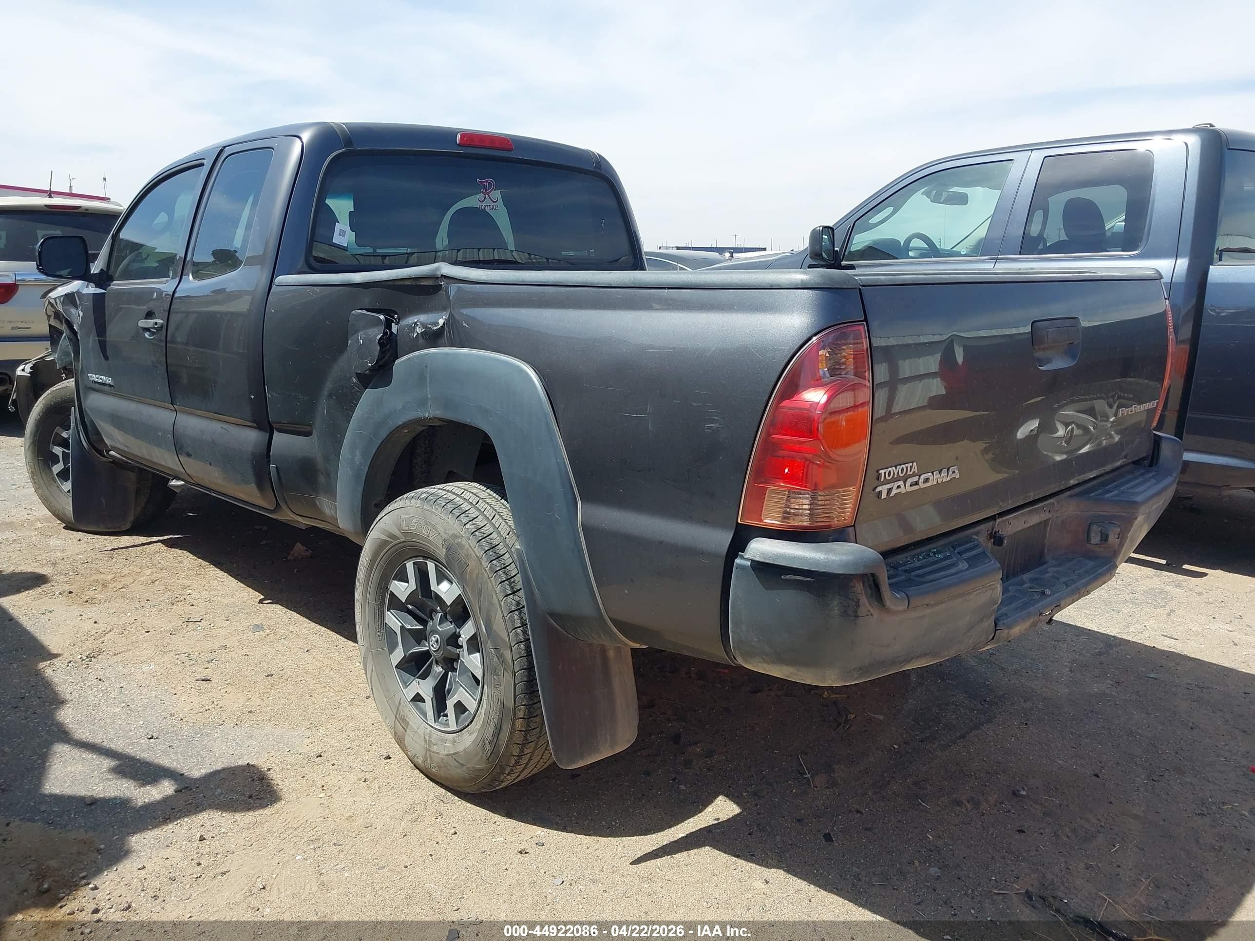 2012 Toyota Tacoma Prerunner Серый vin: 5TFTX4GN6CX007614