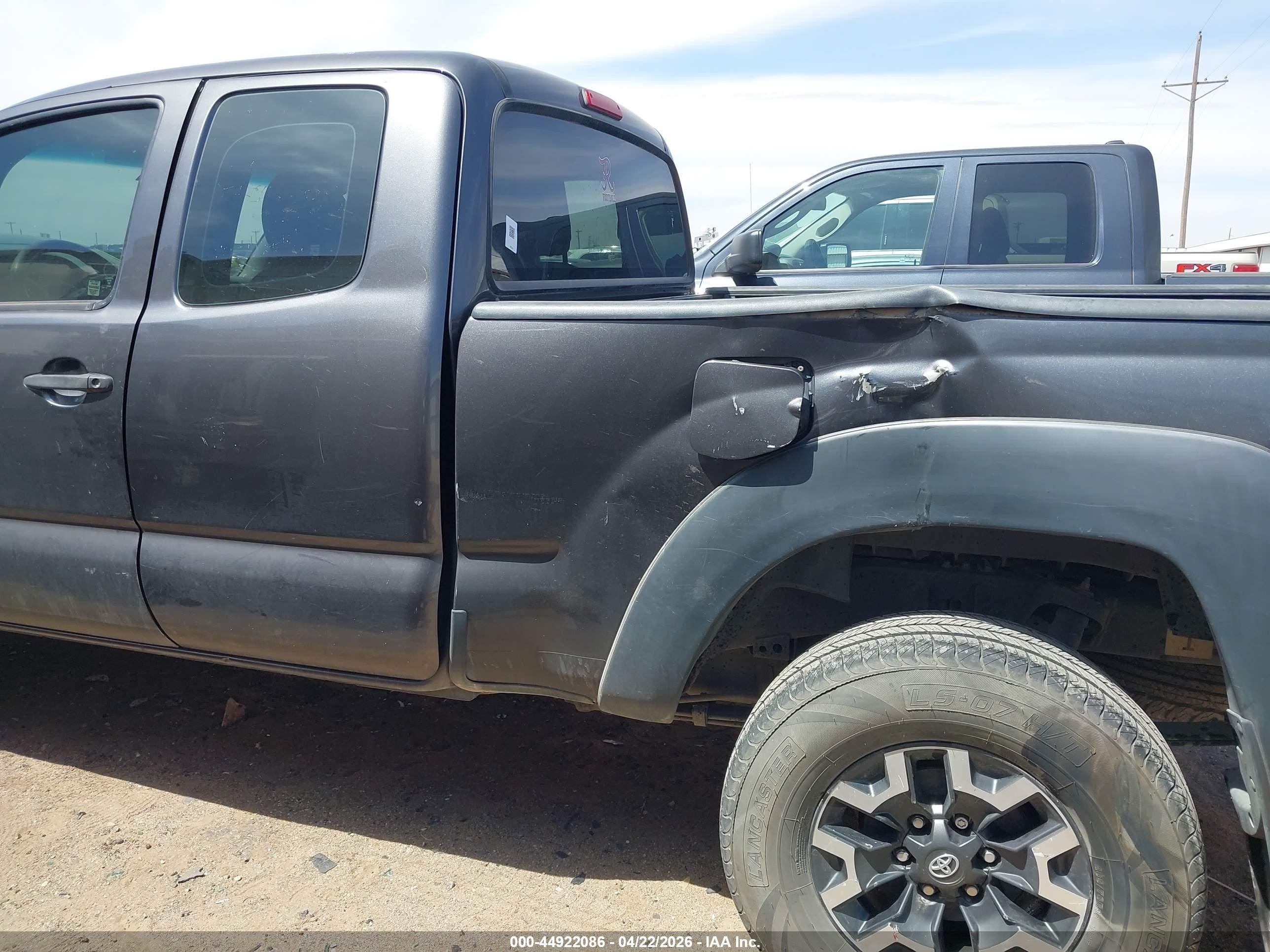2012 Toyota Tacoma Prerunner Серый vin: 5TFTX4GN6CX007614