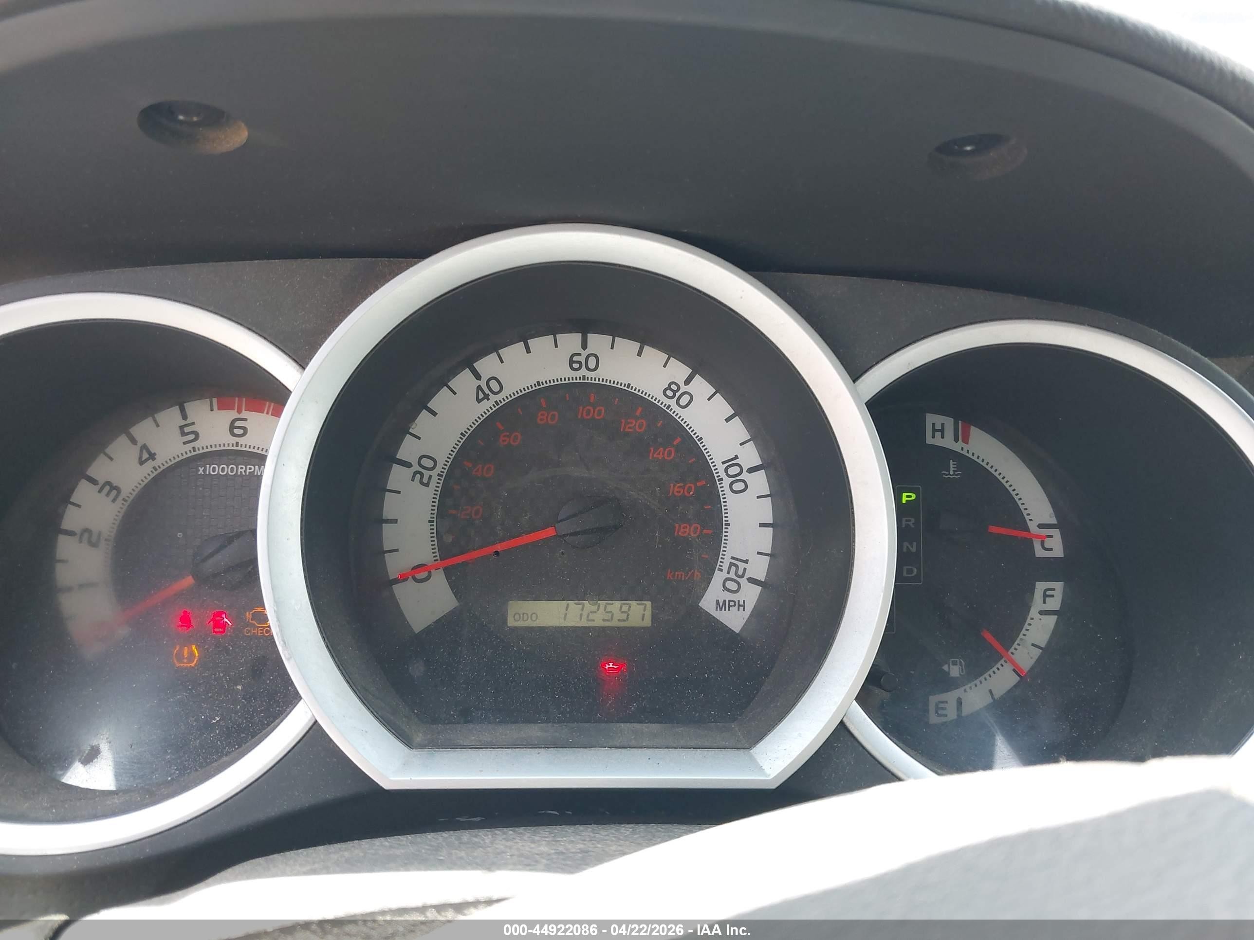 2012 Toyota Tacoma Prerunner Серый vin: 5TFTX4GN6CX007614