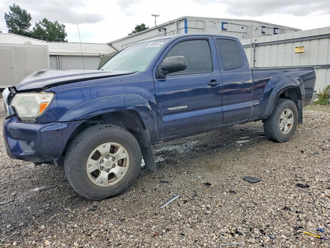 2012 Toyota Tacoma Prerunner Access Cab Blue vin: 5TFTX4GN6CX008097