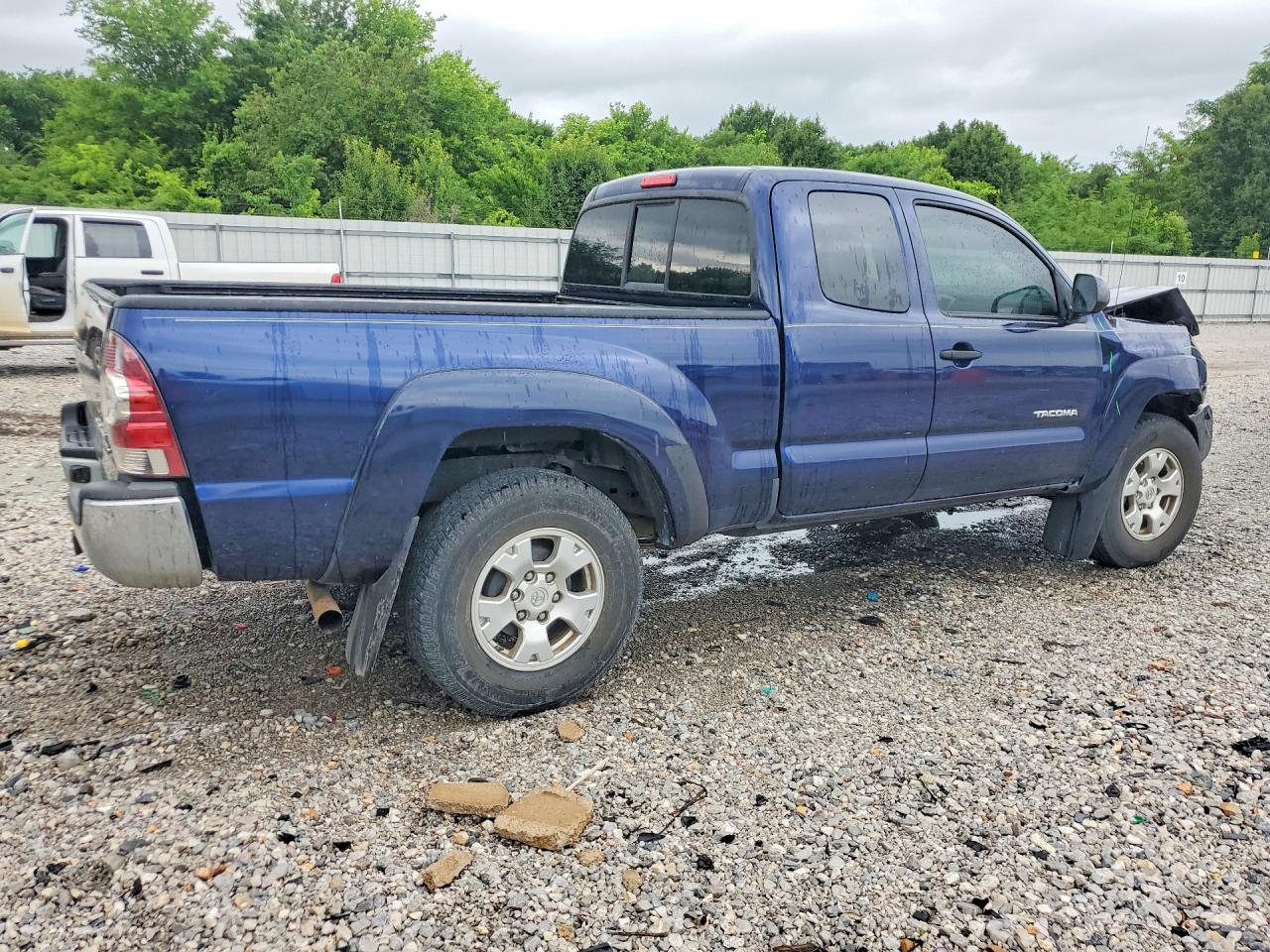 2012 Toyota Tacoma Prerunner Access Cab Blue vin: 5TFTX4GN6CX008097