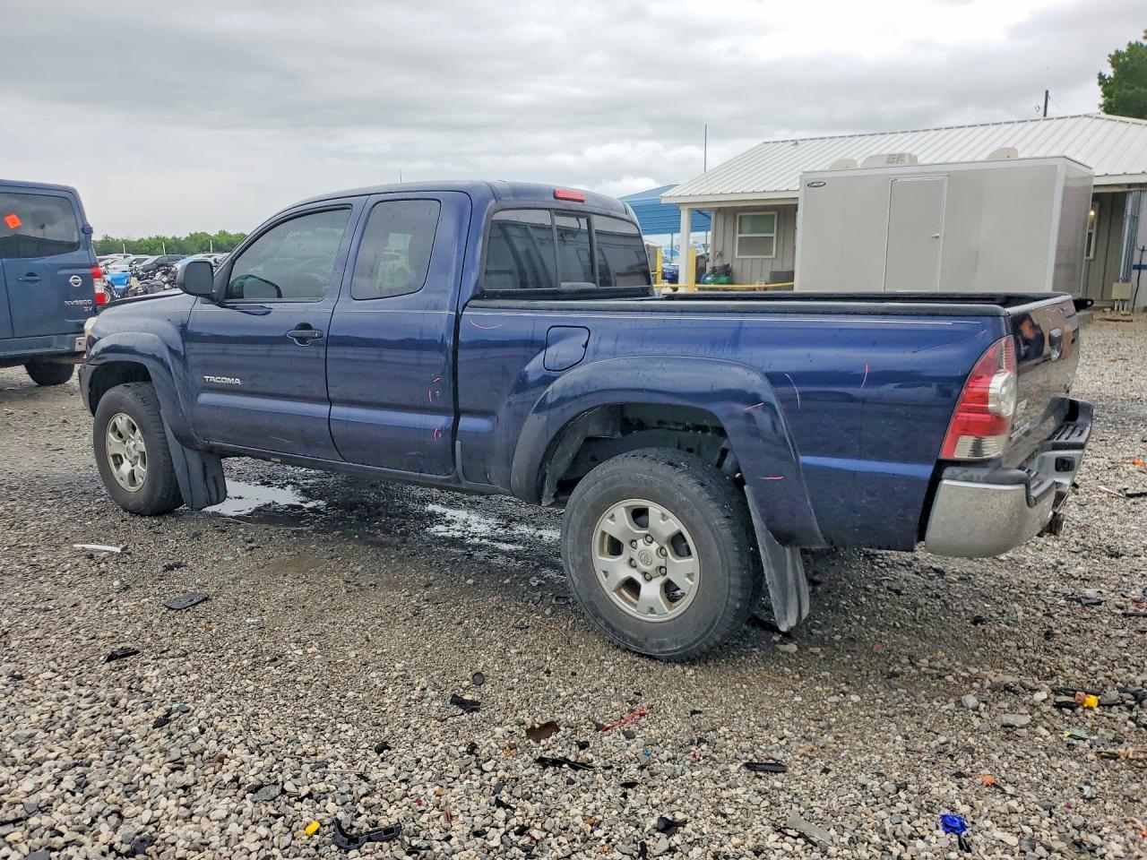 2012 Toyota Tacoma Prerunner Access Cab Blue vin: 5TFTX4GN6CX008097
