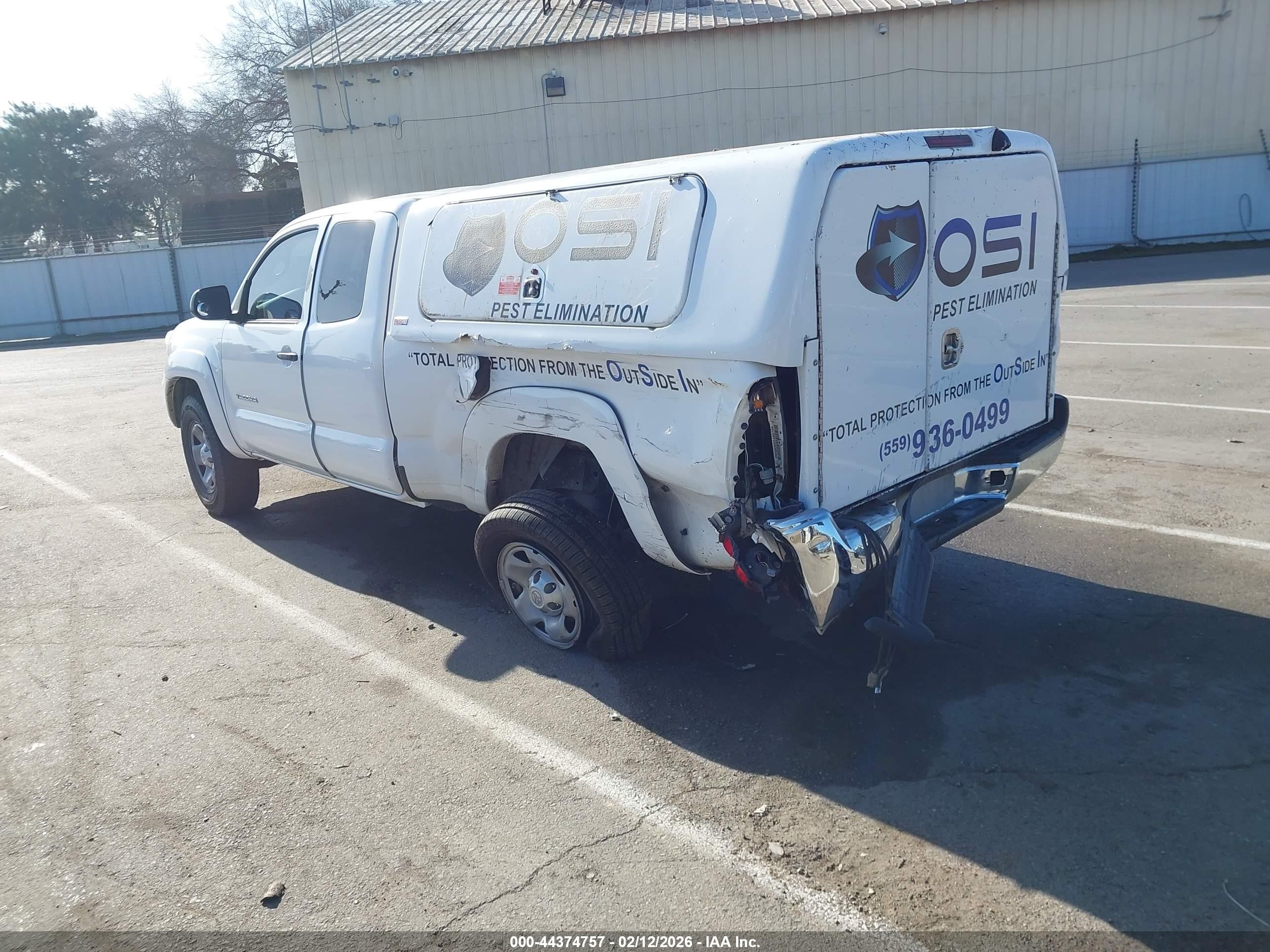 2013 Toyota Tacoma Prerunner Белый vin: 5TFTX4GN7DX025377