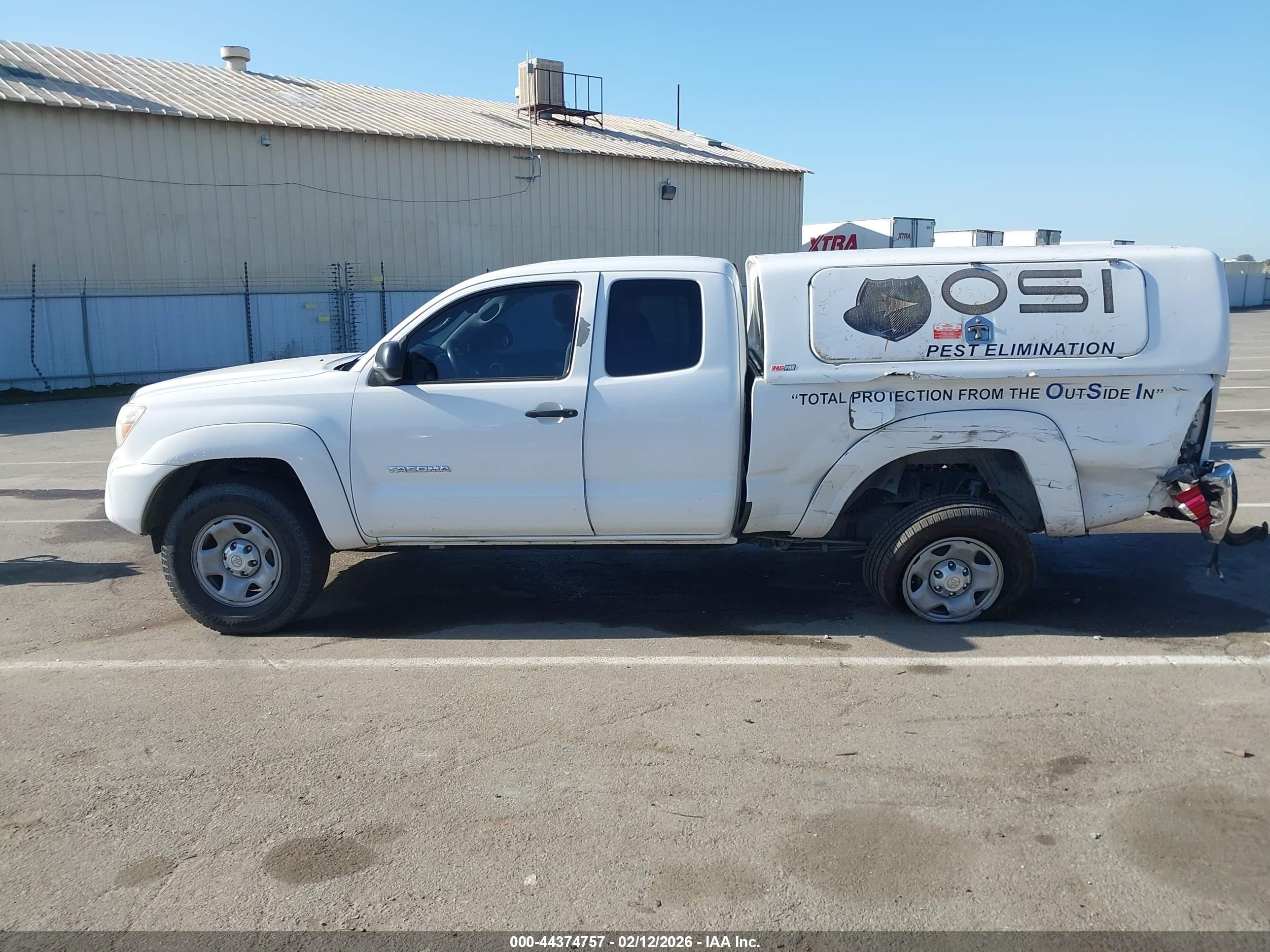 2013 Toyota Tacoma Prerunner Белый vin: 5TFTX4GN7DX025377