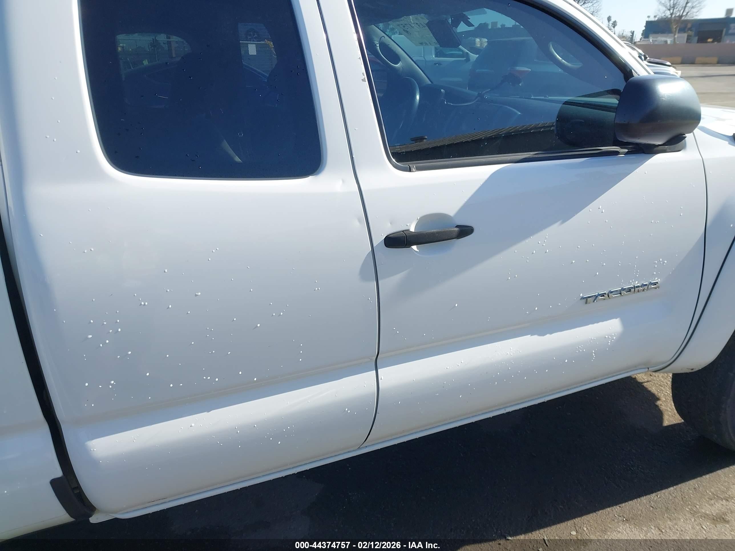 2013 Toyota Tacoma Prerunner Белый vin: 5TFTX4GN7DX025377