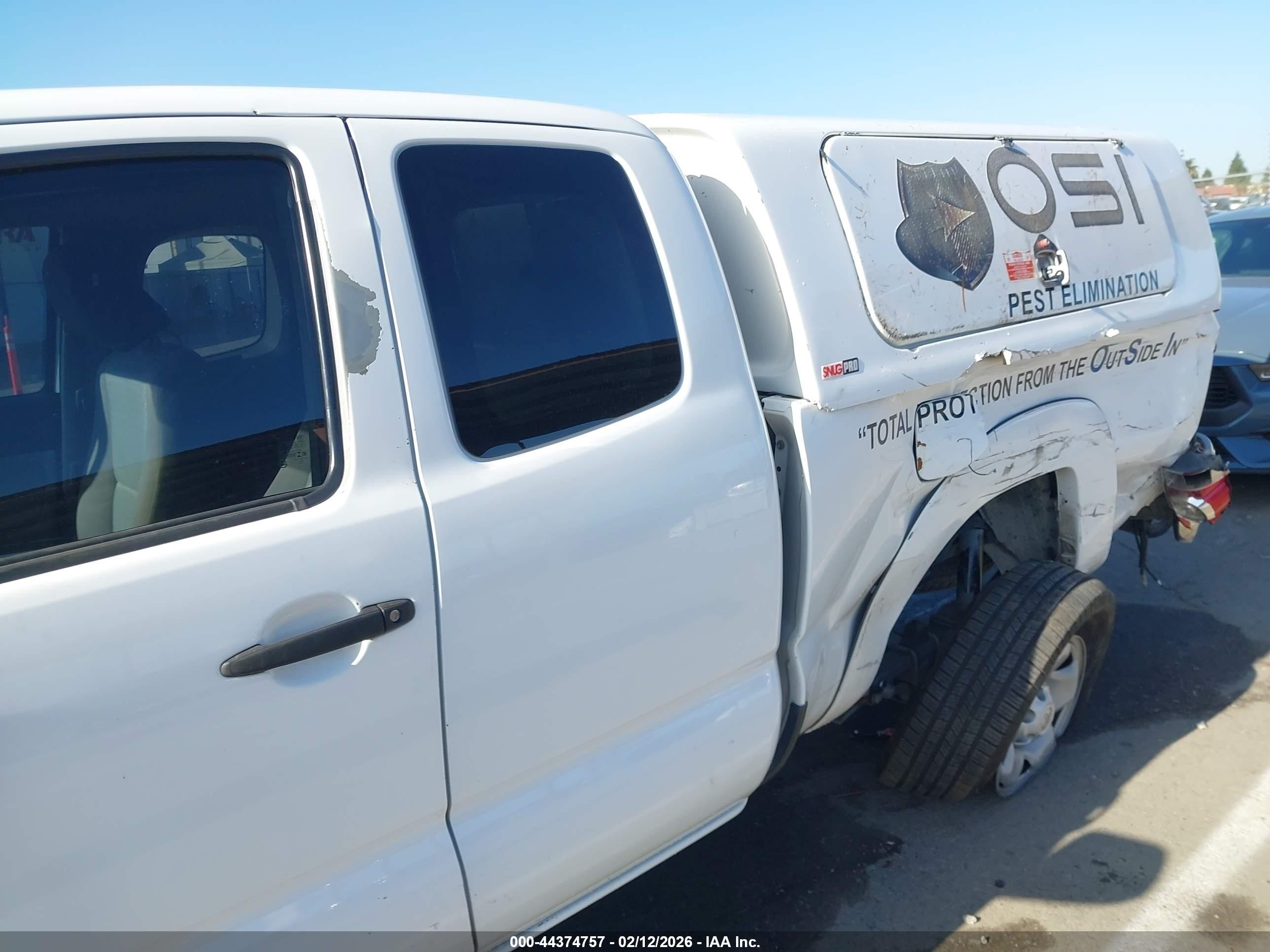 2013 Toyota Tacoma Prerunner Белый vin: 5TFTX4GN7DX025377