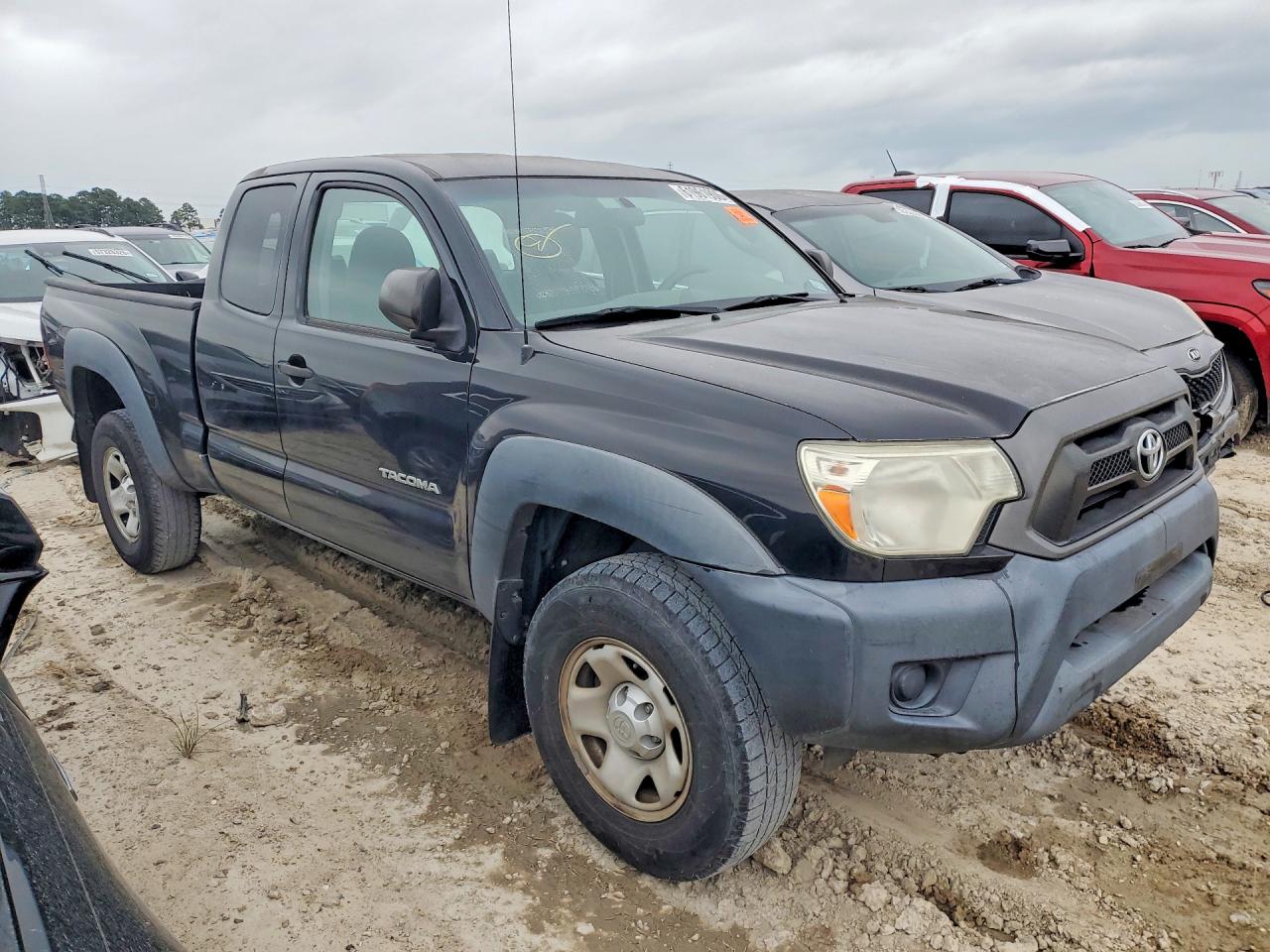2015 Toyota Tacoma Prerunner Access Cab Black vin: 5TFTX4GN8FX044393