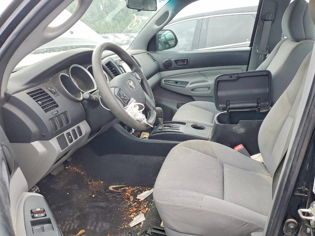 2015 Toyota Tacoma Prerunner Access Cab Black vin: 5TFTX4GN8FX044393
