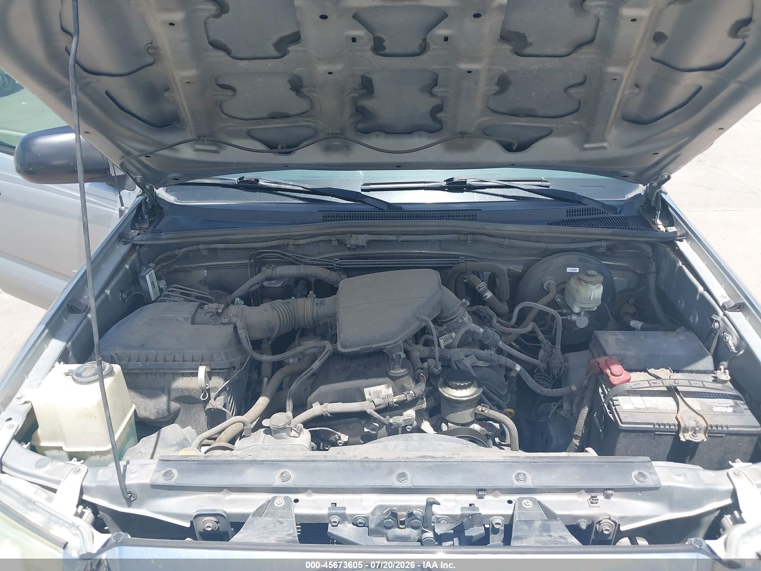 2014 Toyota Tacoma Prerunner Gray vin: 5TFTX4GN9EX029061