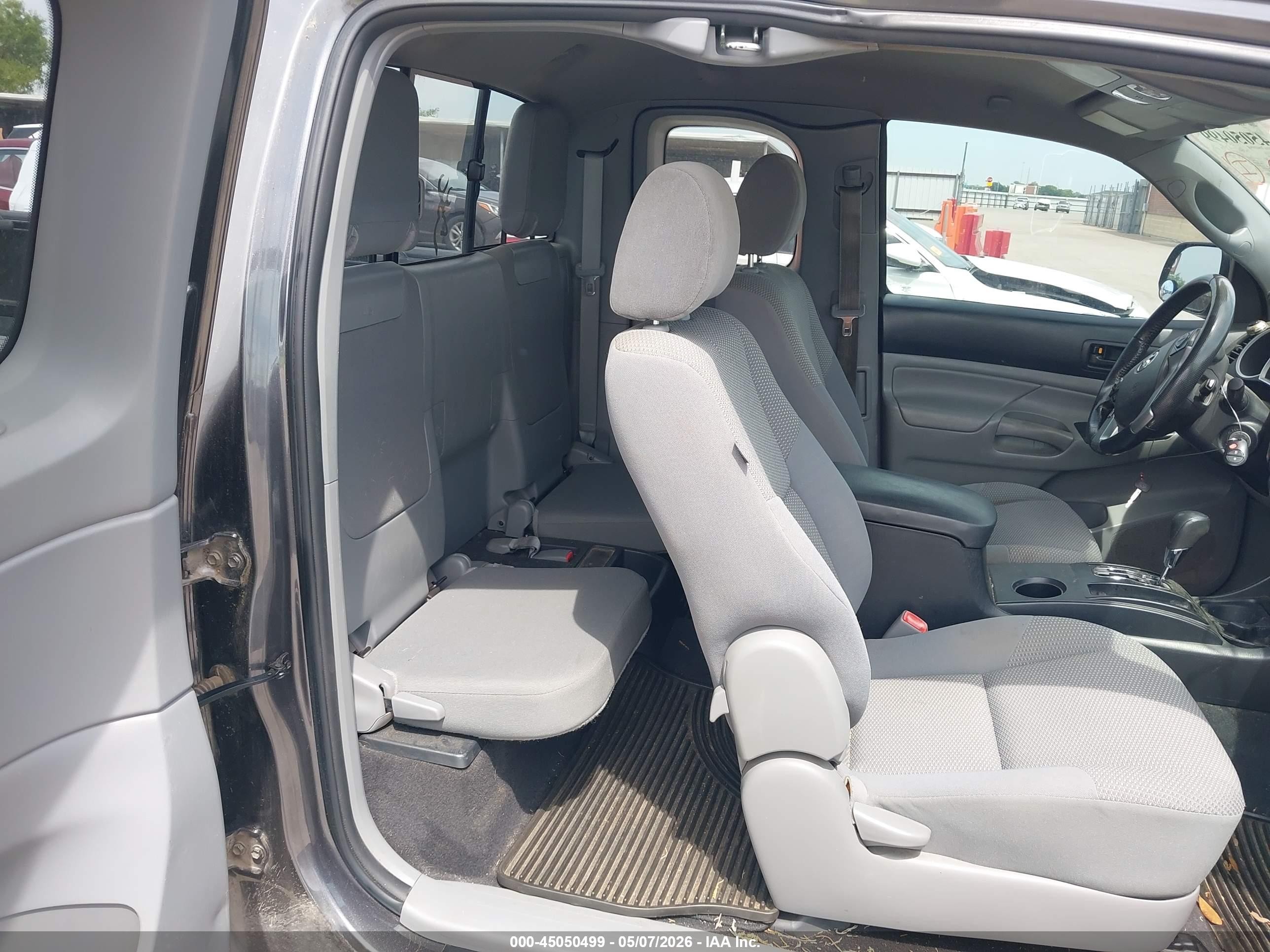 2014 Toyota Tacoma Prerunner Серый vin: 5TFTX4GN9EX029240