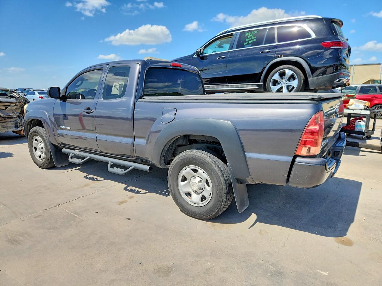 2014 Toyota Tacoma Prerunner Access Cab Gray vin: 5TFTX4GN9EX031652