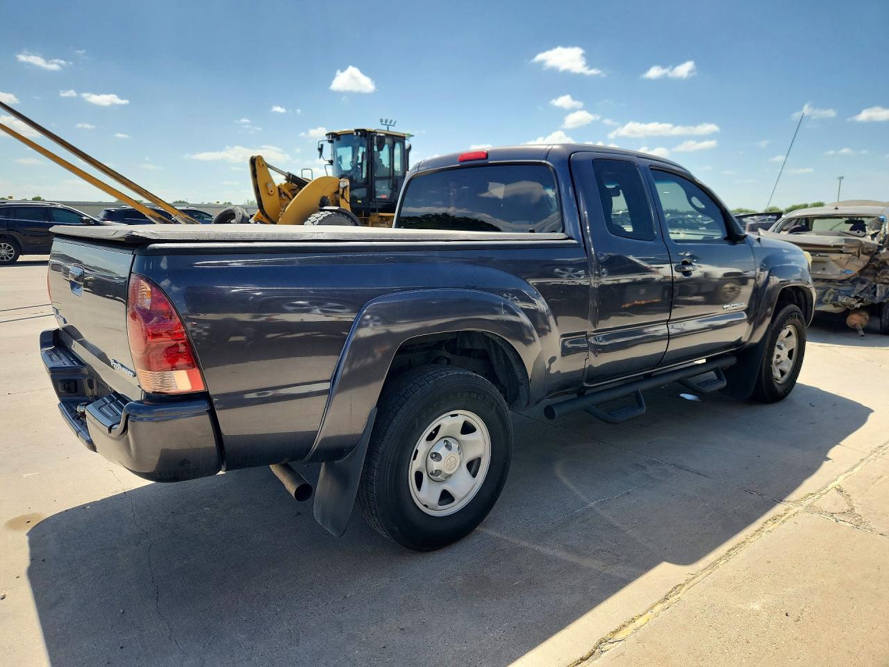 2014 Toyota Tacoma Prerunner Access Cab Gray vin: 5TFTX4GN9EX031652