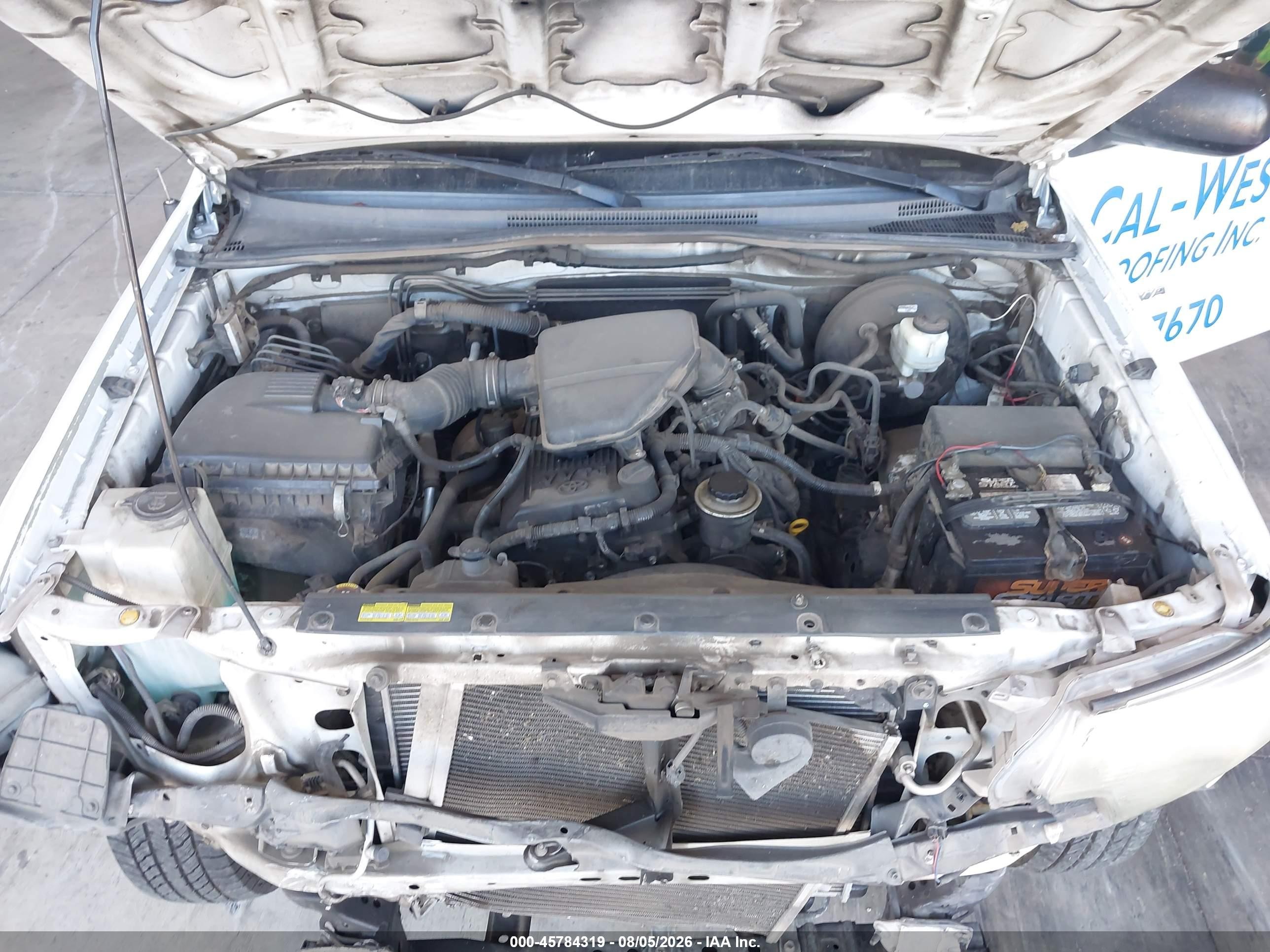 2012 Toyota Tacoma Prerunner Белый vin: 5TFTX4GNXCX014033