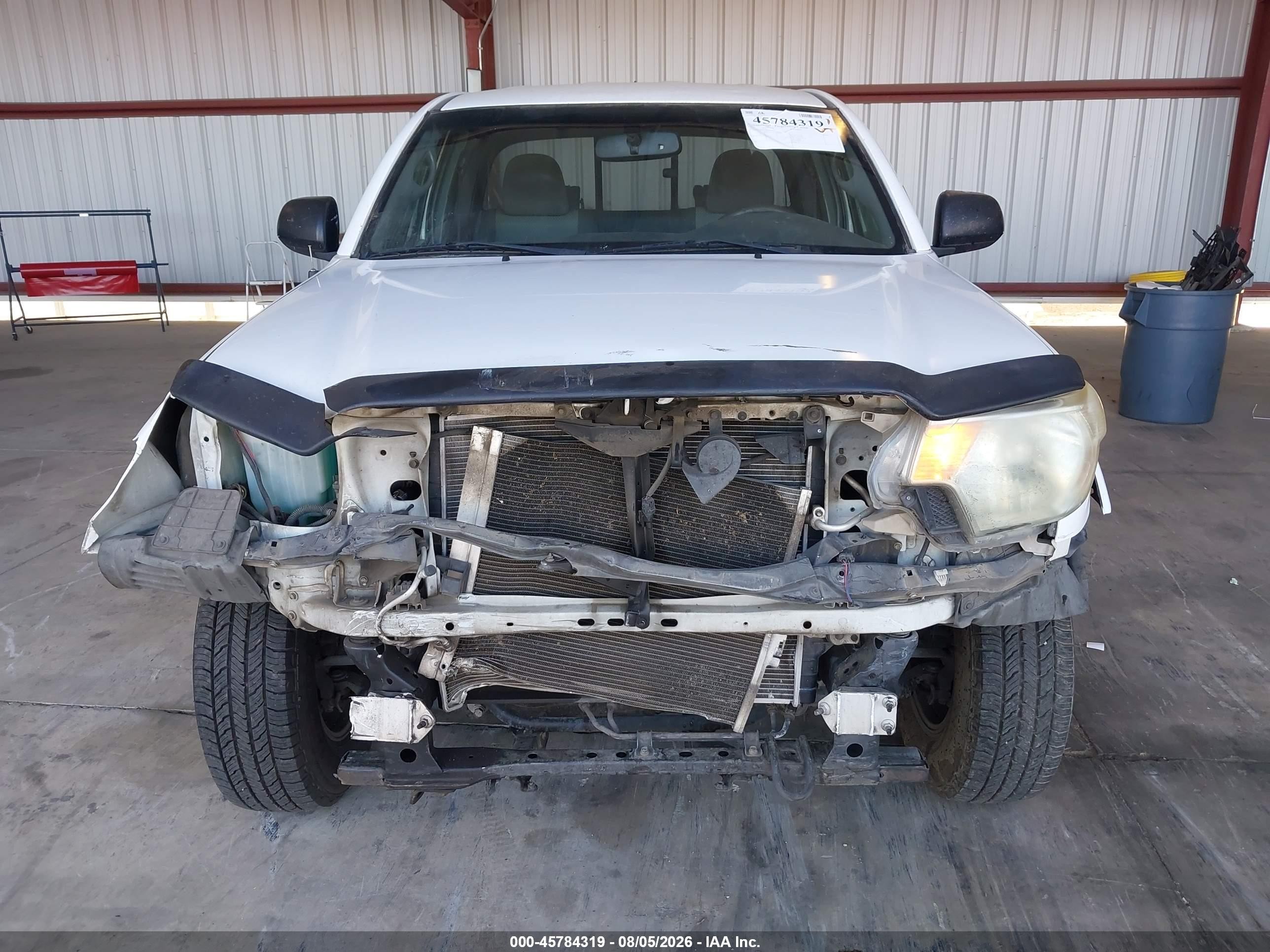 2012 Toyota Tacoma Prerunner Белый vin: 5TFTX4GNXCX014033