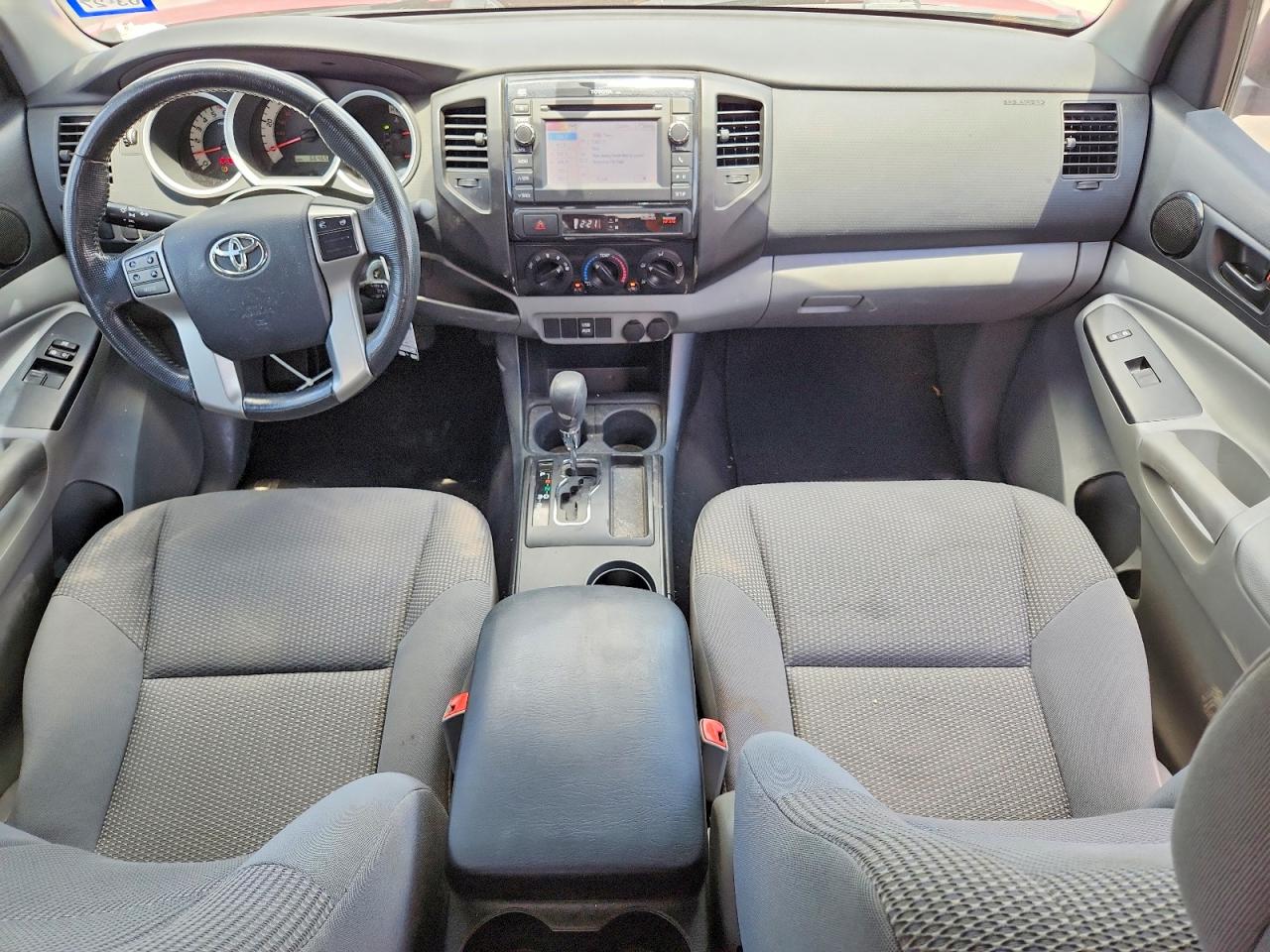 2013 Toyota Tacoma Prerunner Access Cab Red vin: 5TFTX4GNXDX020254