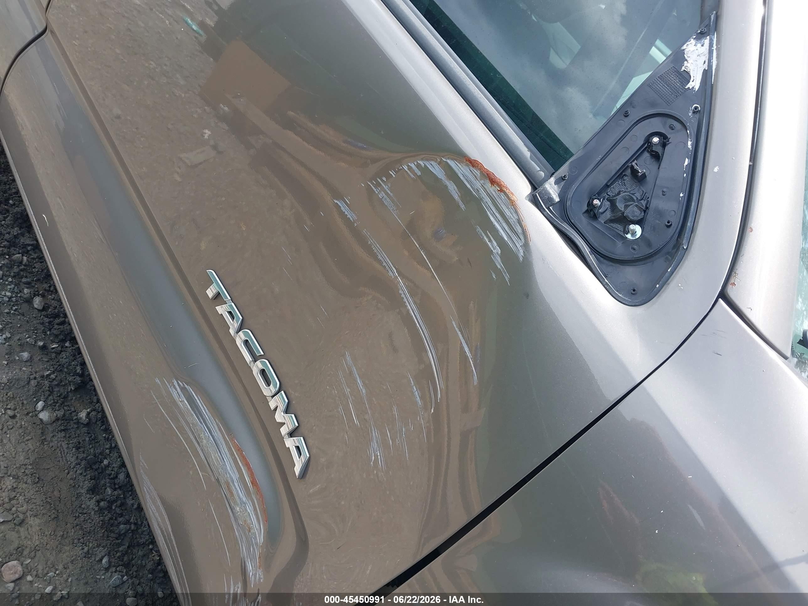 2013 Toyota Tacoma Prerunner Gray vin: 5TFTX4GNXDX020772