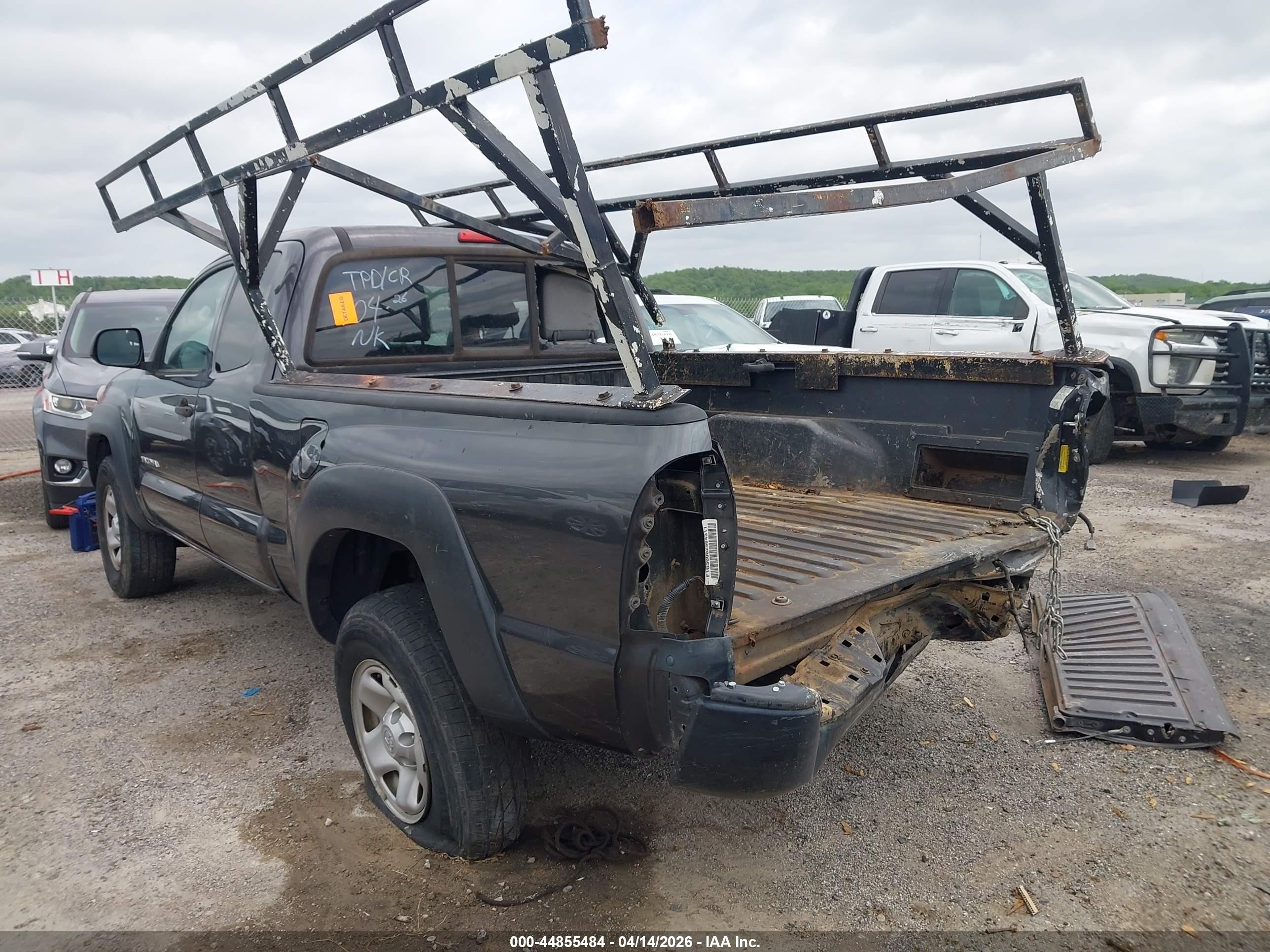 2015 Toyota Tacoma Prerunner Серый vin: 5TFTX4GNXFX045710