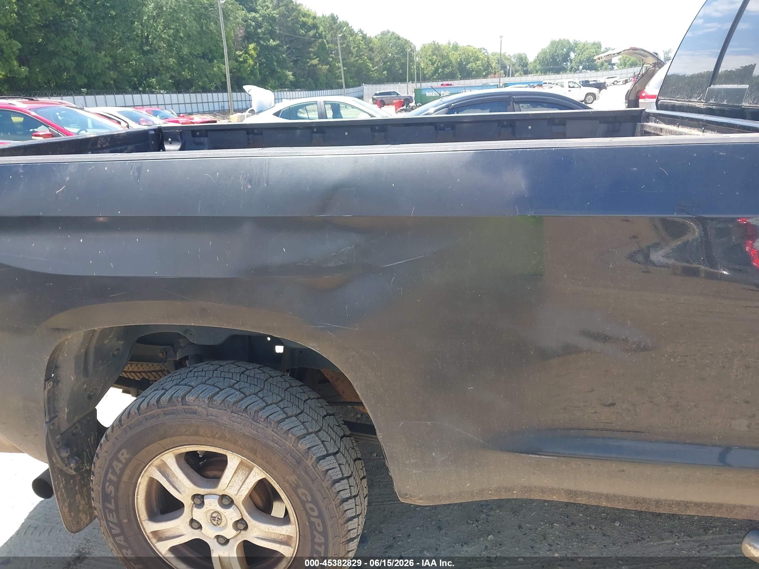 2014 Toyota Tundra Sr5 5.7l V8 Black vin: 5TFTY5F17EX008436