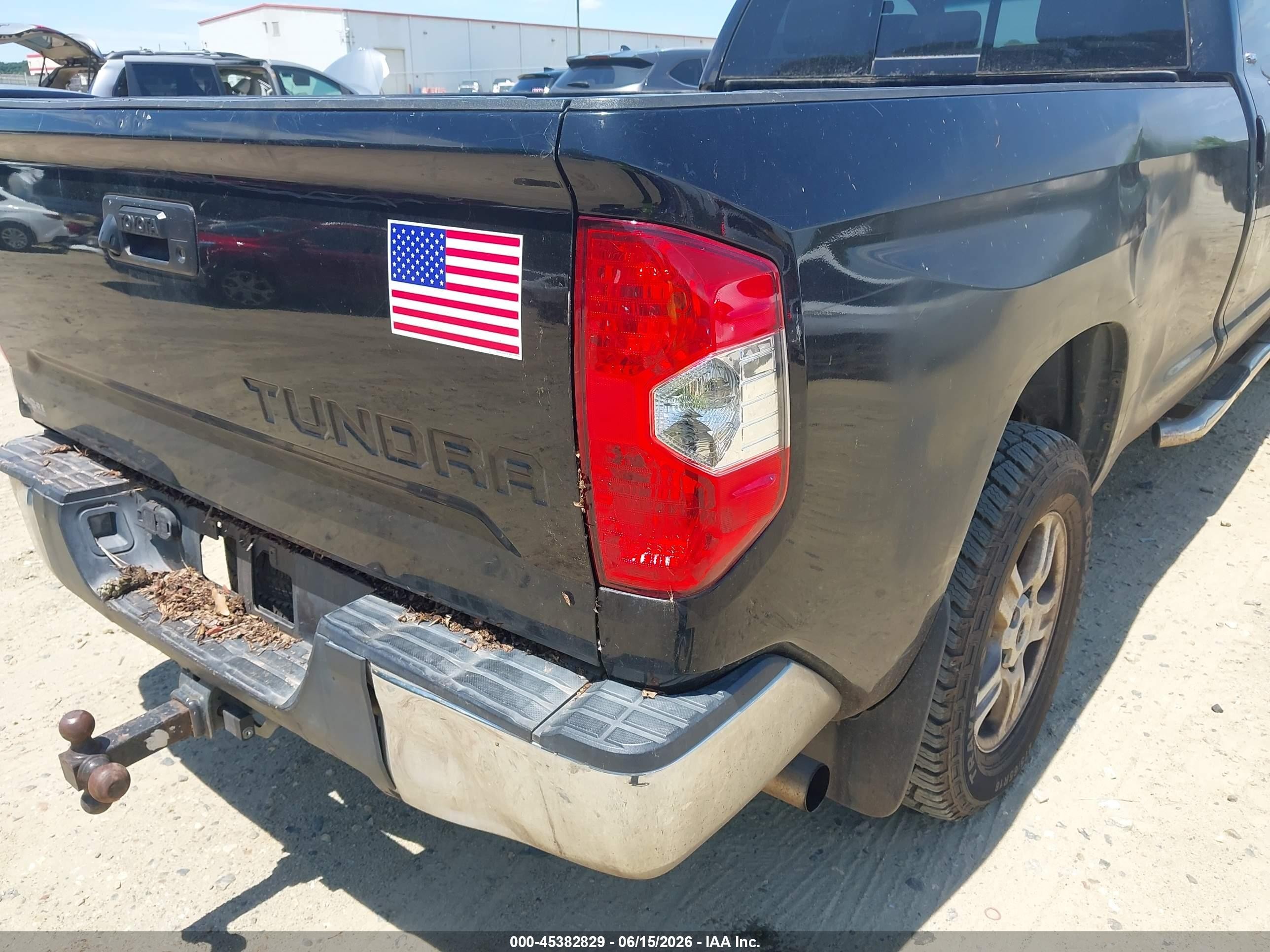 2014 Toyota Tundra Sr5 5.7l V8 Black vin: 5TFTY5F17EX008436
