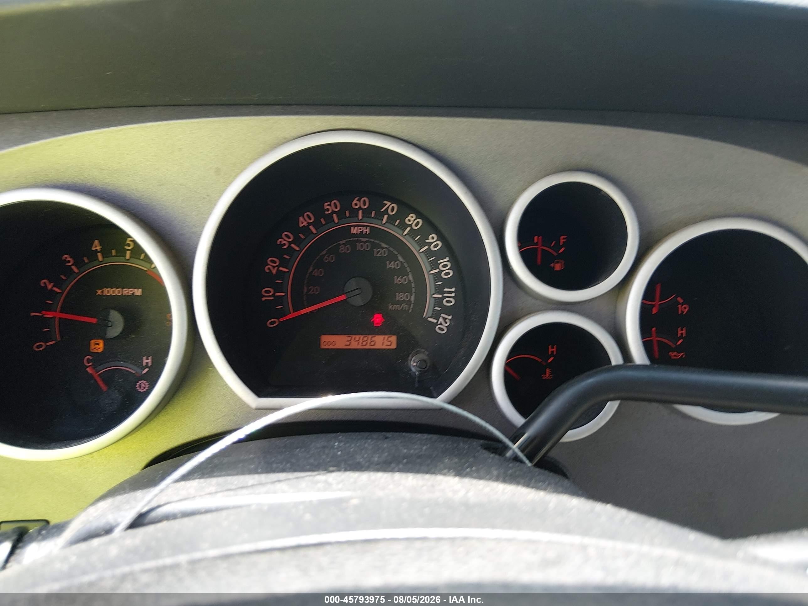 2010 Toyota Tundra Grade 5.7l V8 Серый vin: 5TFTY5F19AX006441