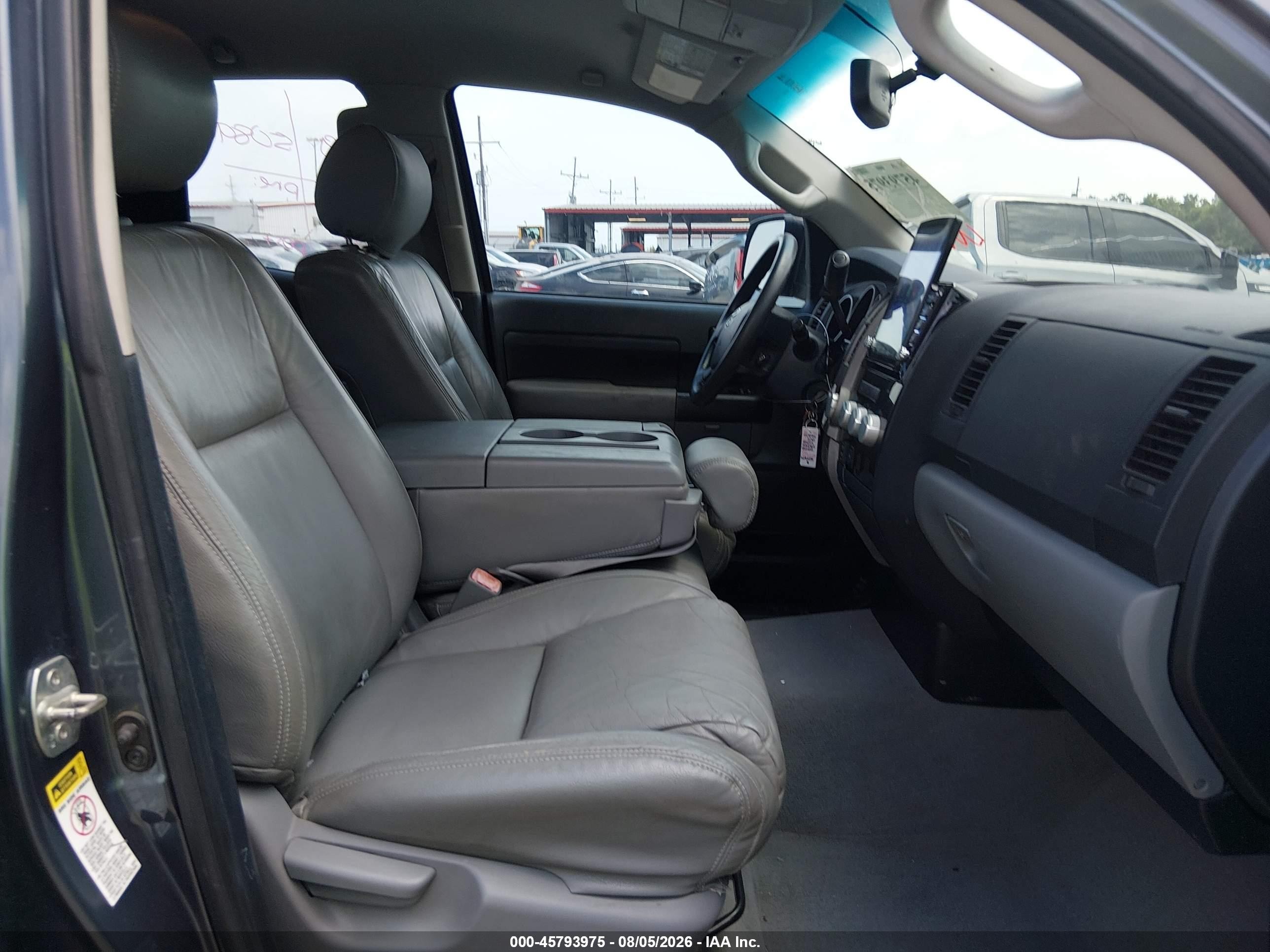 2010 Toyota Tundra Grade 5.7l V8 Серый vin: 5TFTY5F19AX006441