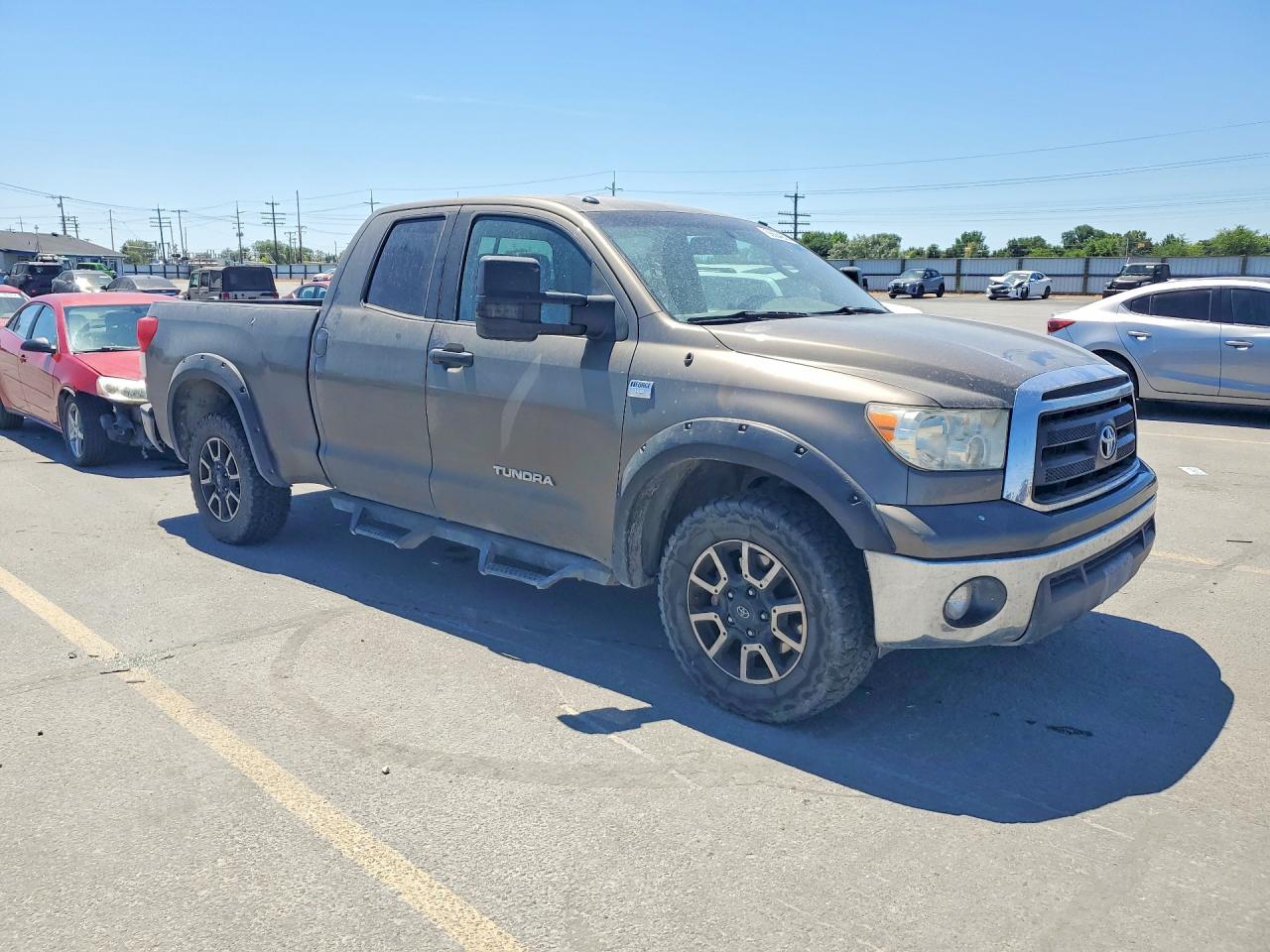 2010 Toyota Tundra Double Cab Sr5 Charcoal vin: 5TFUM5F10AX004528