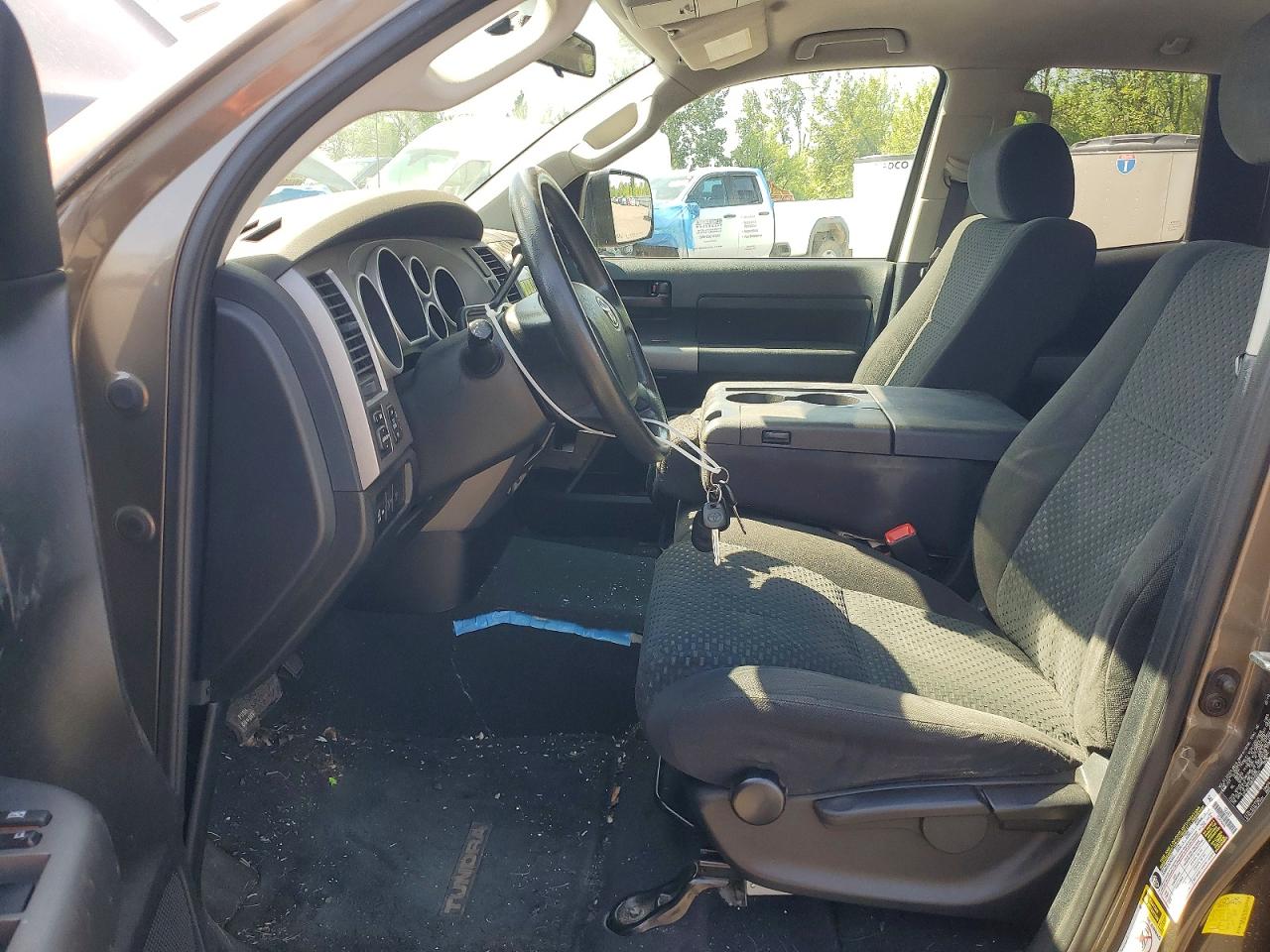 2011 Toyota Tundra Double Cab Sr5 Серый vin: 5TFUM5F10BX026031