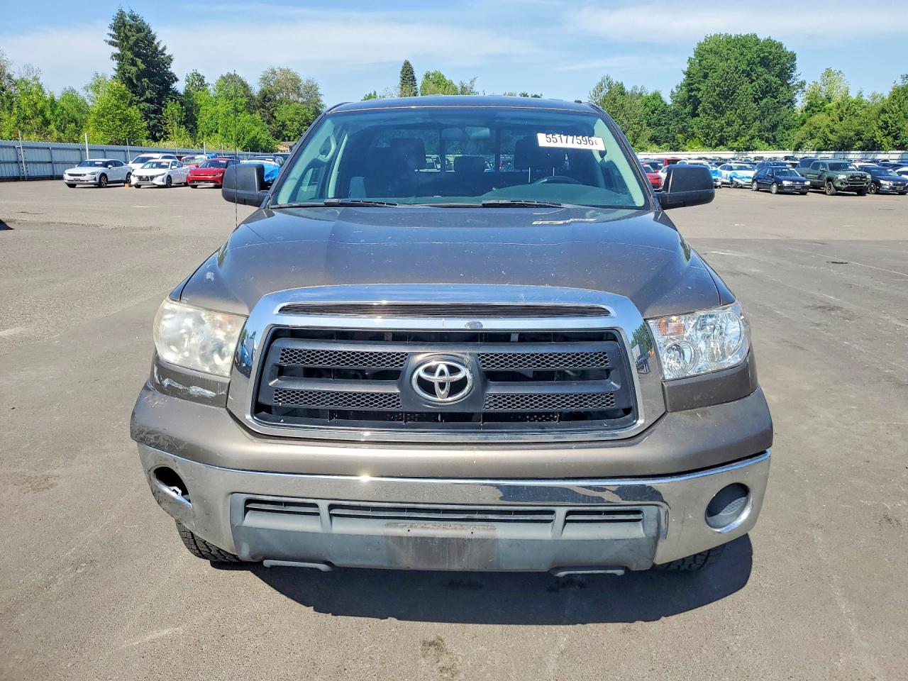 2011 Toyota Tundra Double Cab Sr5 Серый vin: 5TFUM5F10BX026031