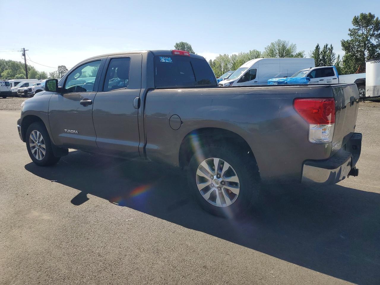 2011 Toyota Tundra Double Cab Sr5 Серый vin: 5TFUM5F10BX026031