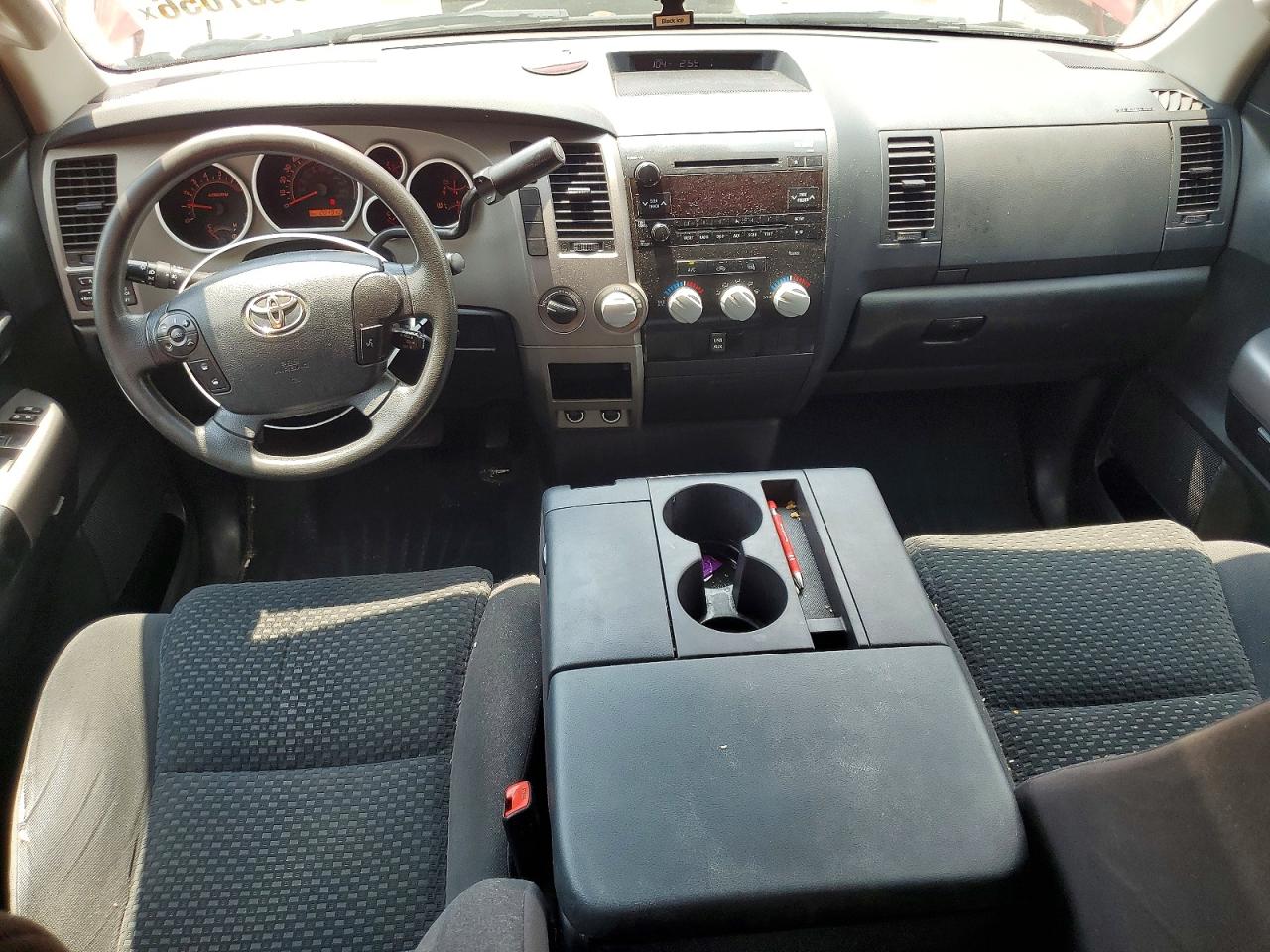 2013 Toyota Tundra Double Cab Sr5 Red vin: 5TFUM5F10DX042913