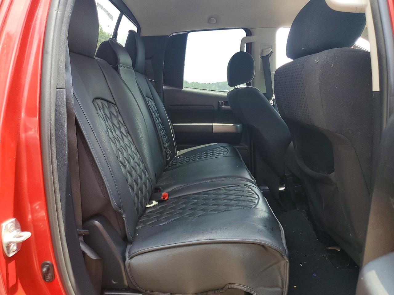 2013 Toyota Tundra Double Cab Sr5 Red vin: 5TFUM5F10DX042913