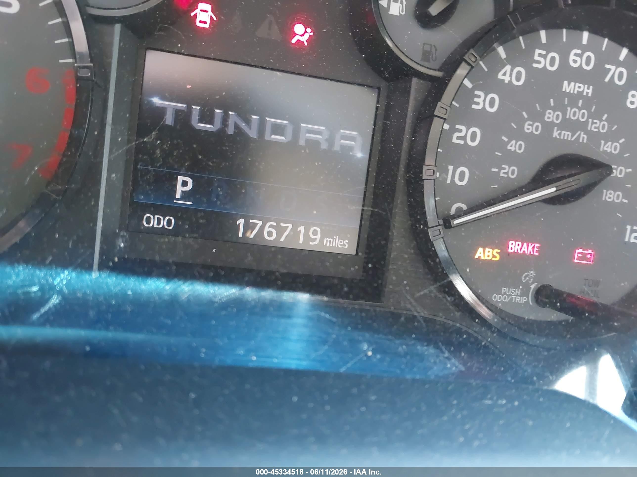 2014 Toyota Tundra Sr 4.6l V8 Gray vin: 5TFUM5F10EX051225