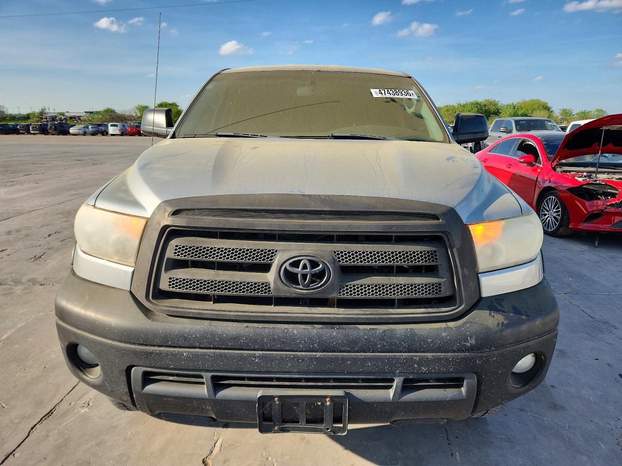2010 Toyota Tundra Double Cab/double Cab Sr5 Серебряный vin: 5TFUM5F11AX015005