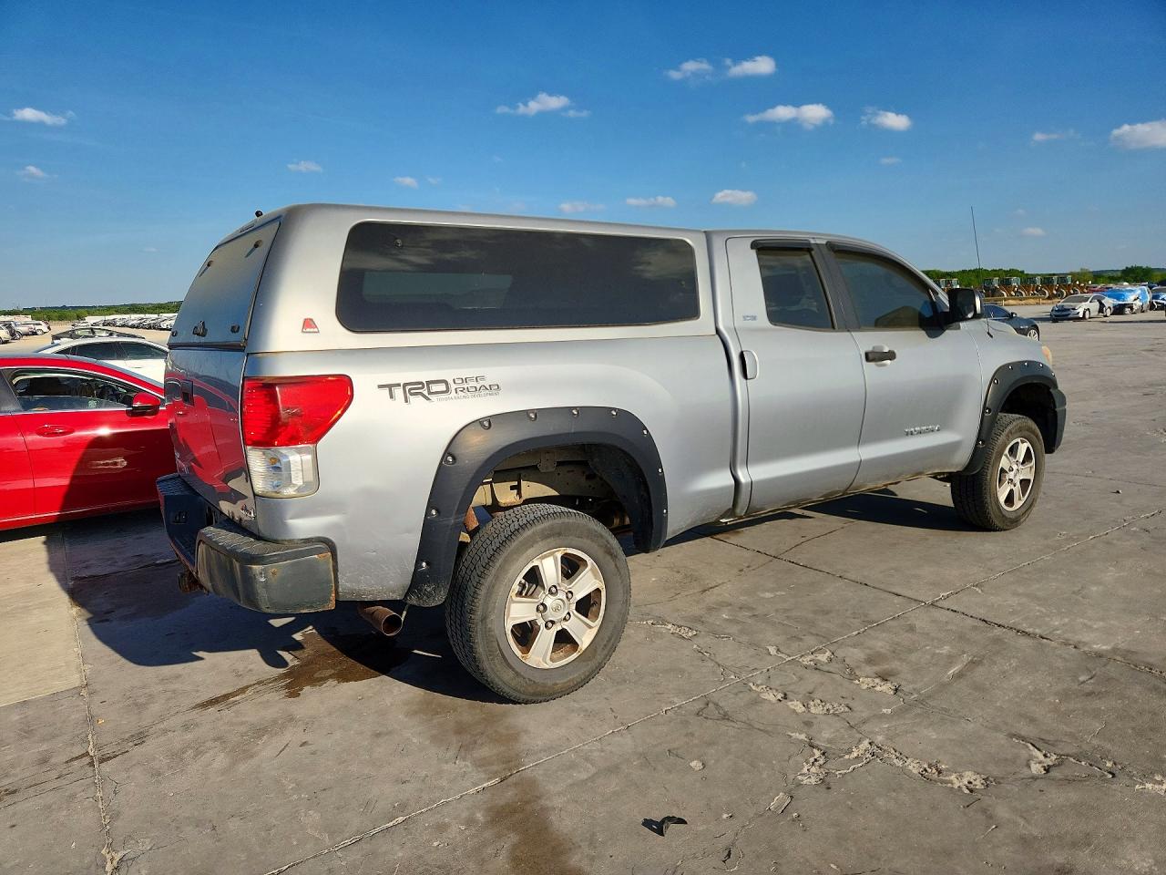 2010 Toyota Tundra Double Cab/double Cab Sr5 Серебряный vin: 5TFUM5F11AX015005