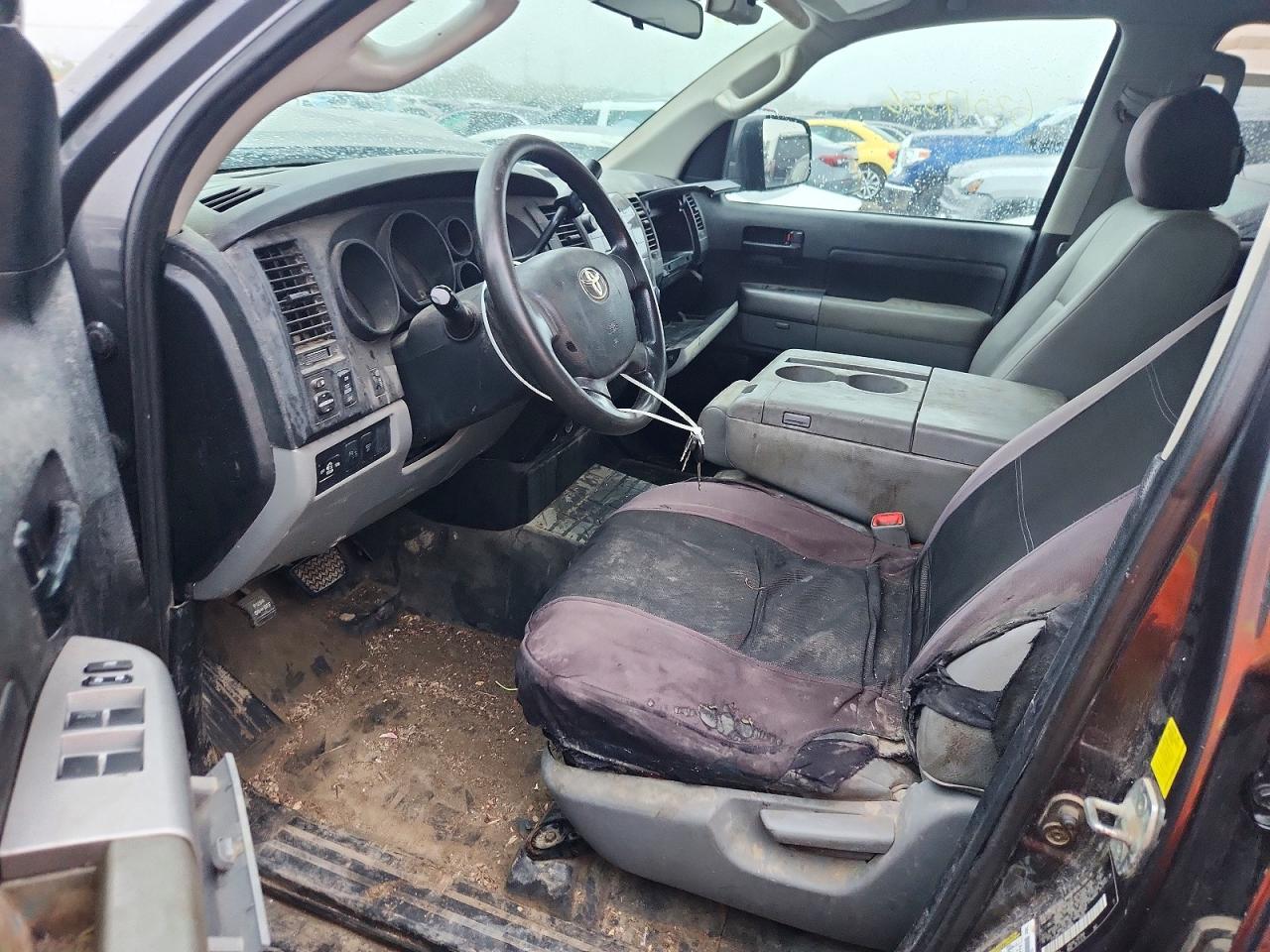 2011 Toyota Tundra Double Cab Sr5 Gray vin: 5TFUM5F11BX019895