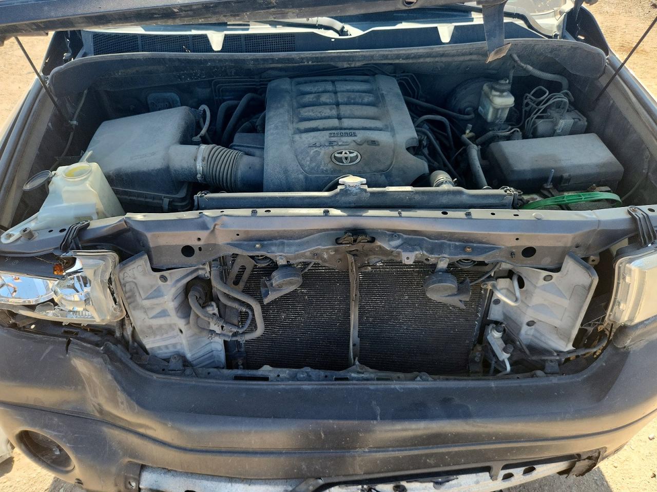 2011 Toyota Tundra Double Cab Sr5 Gray vin: 5TFUM5F11BX019895