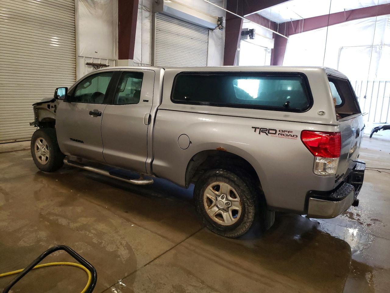 2011 Toyota Tundra Double Cab Sr5 Silver vin: 5TFUM5F11BX020979