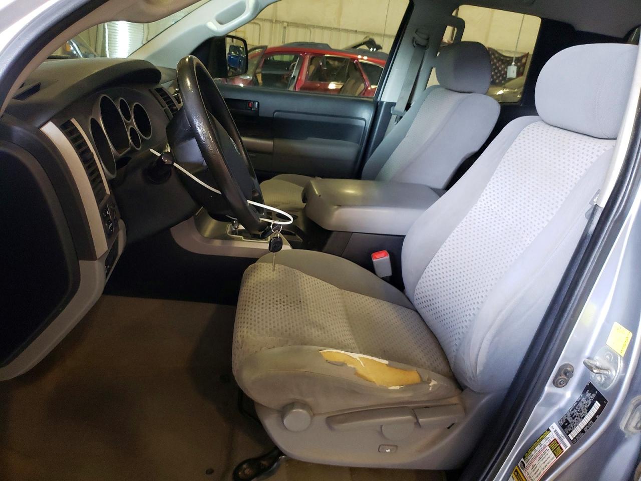 2011 Toyota Tundra Double Cab Sr5 Silver vin: 5TFUM5F11BX020979