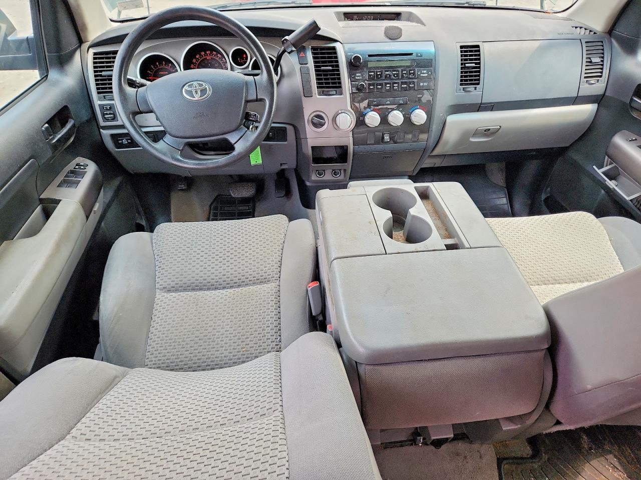 2011 Toyota Tundra Double Cab Sr5 Зеленый vin: 5TFUM5F11BX021341