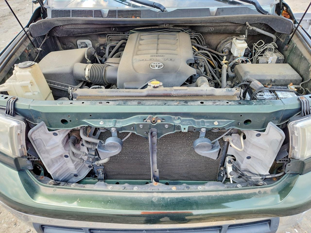 2011 Toyota Tundra Double Cab Sr5 Зеленый vin: 5TFUM5F11BX021341