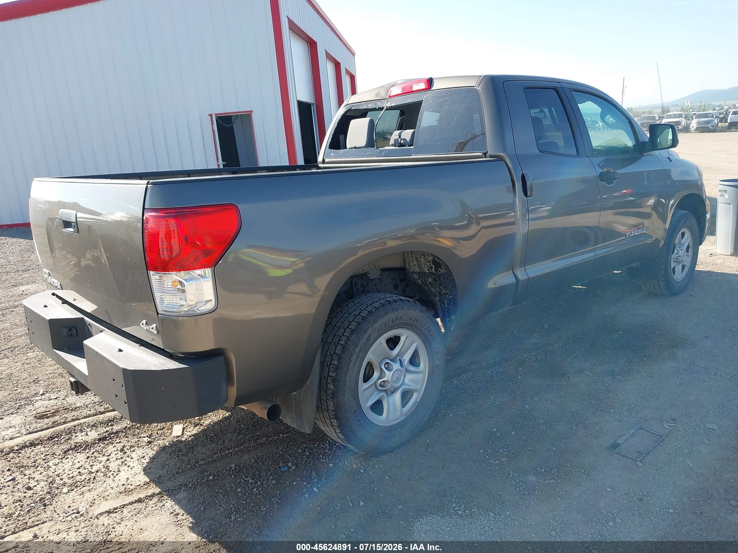 2011 Toyota Tundra Grade 4.6l V8 Brown vin: 5TFUM5F11BX024093
