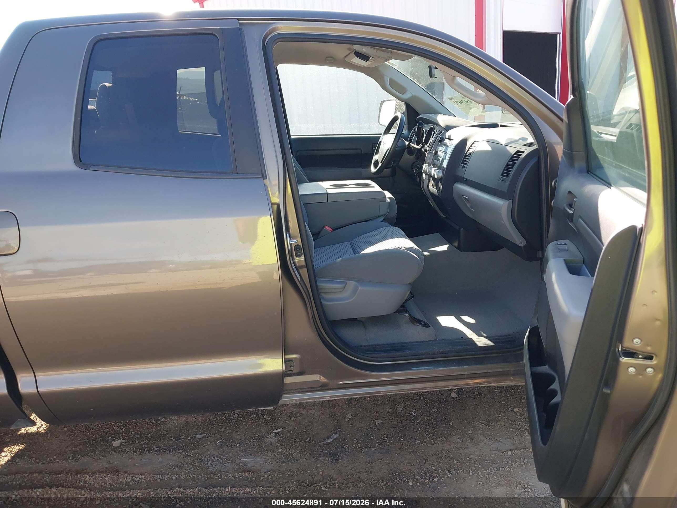 2011 Toyota Tundra Grade 4.6l V8 Brown vin: 5TFUM5F11BX024093
