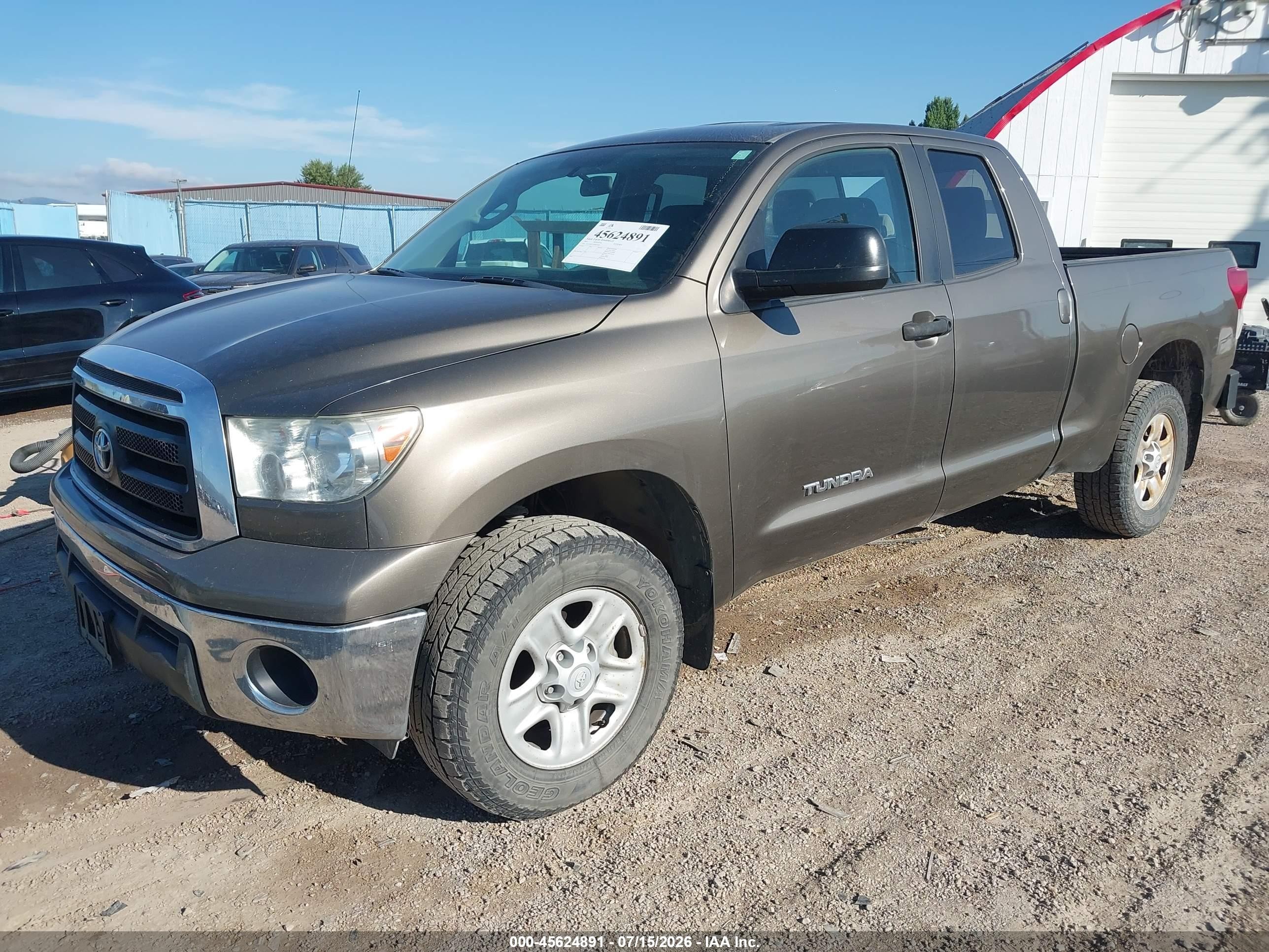 2011 Toyota Tundra Grade 4.6l V8 Brown vin: 5TFUM5F11BX024093