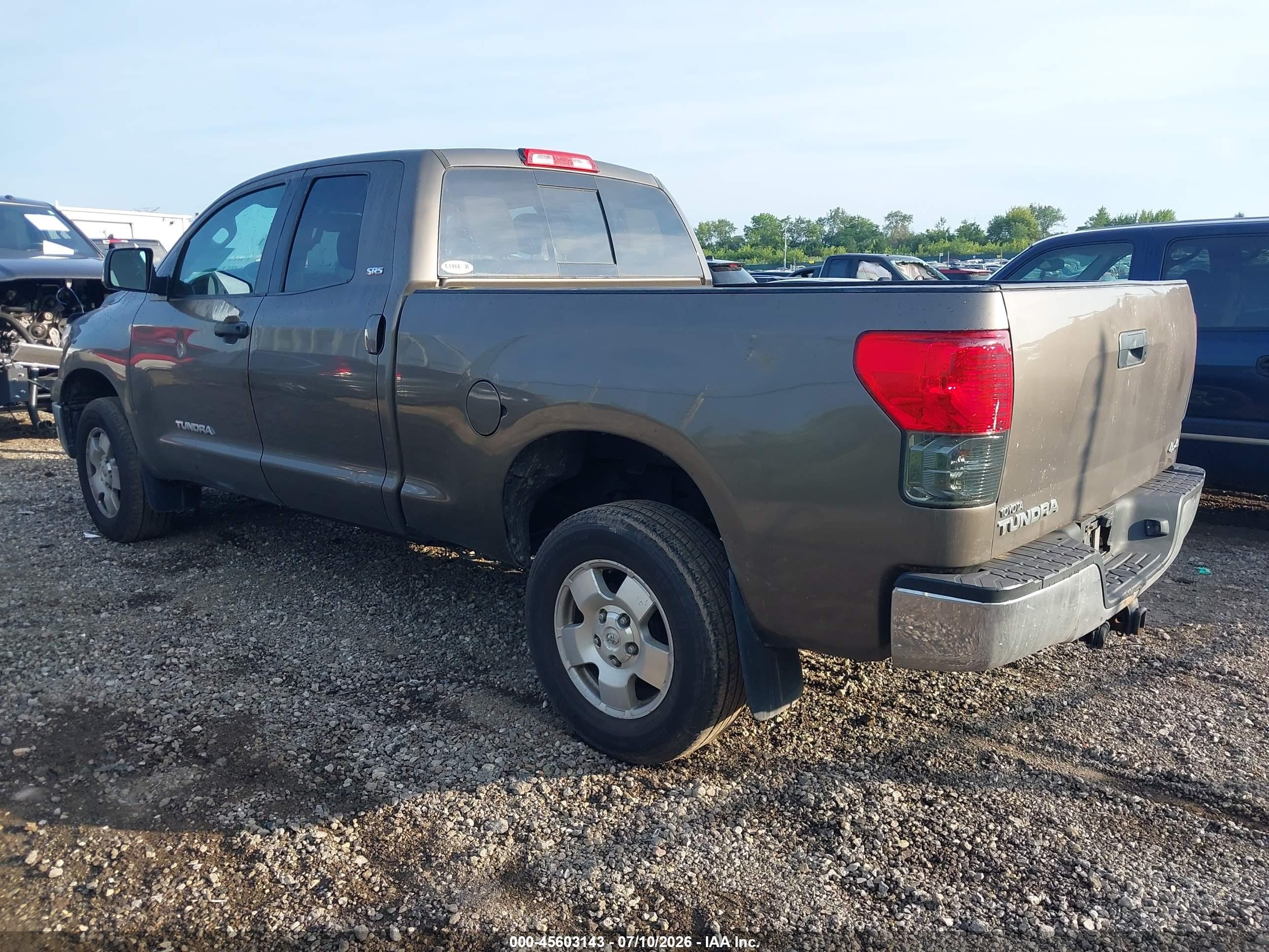 2011 Toyota Tundra Grade 4.6l V8 Gray vin: 5TFUM5F11BX024787