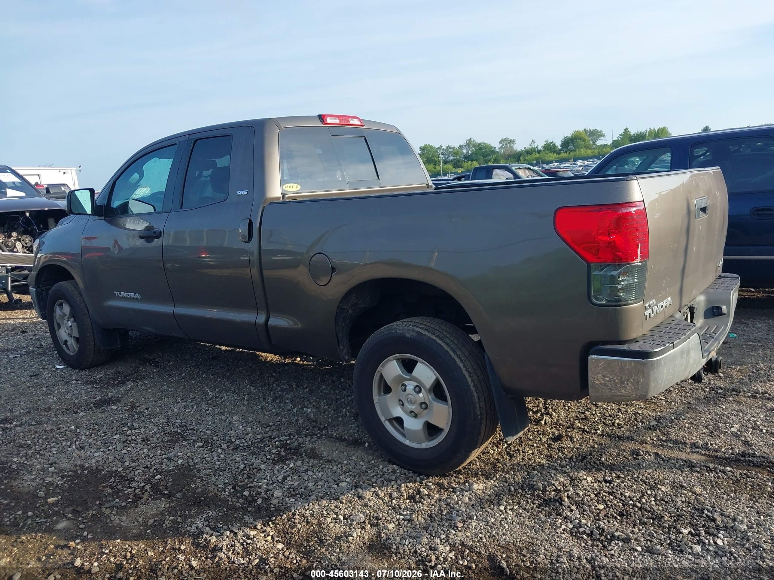 2011 Toyota Tundra Grade 4.6l V8 Gray vin: 5TFUM5F11BX024787